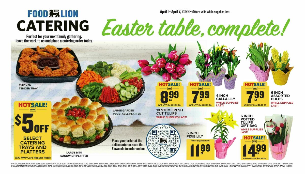 Food Lion Weekly Ad from April 1