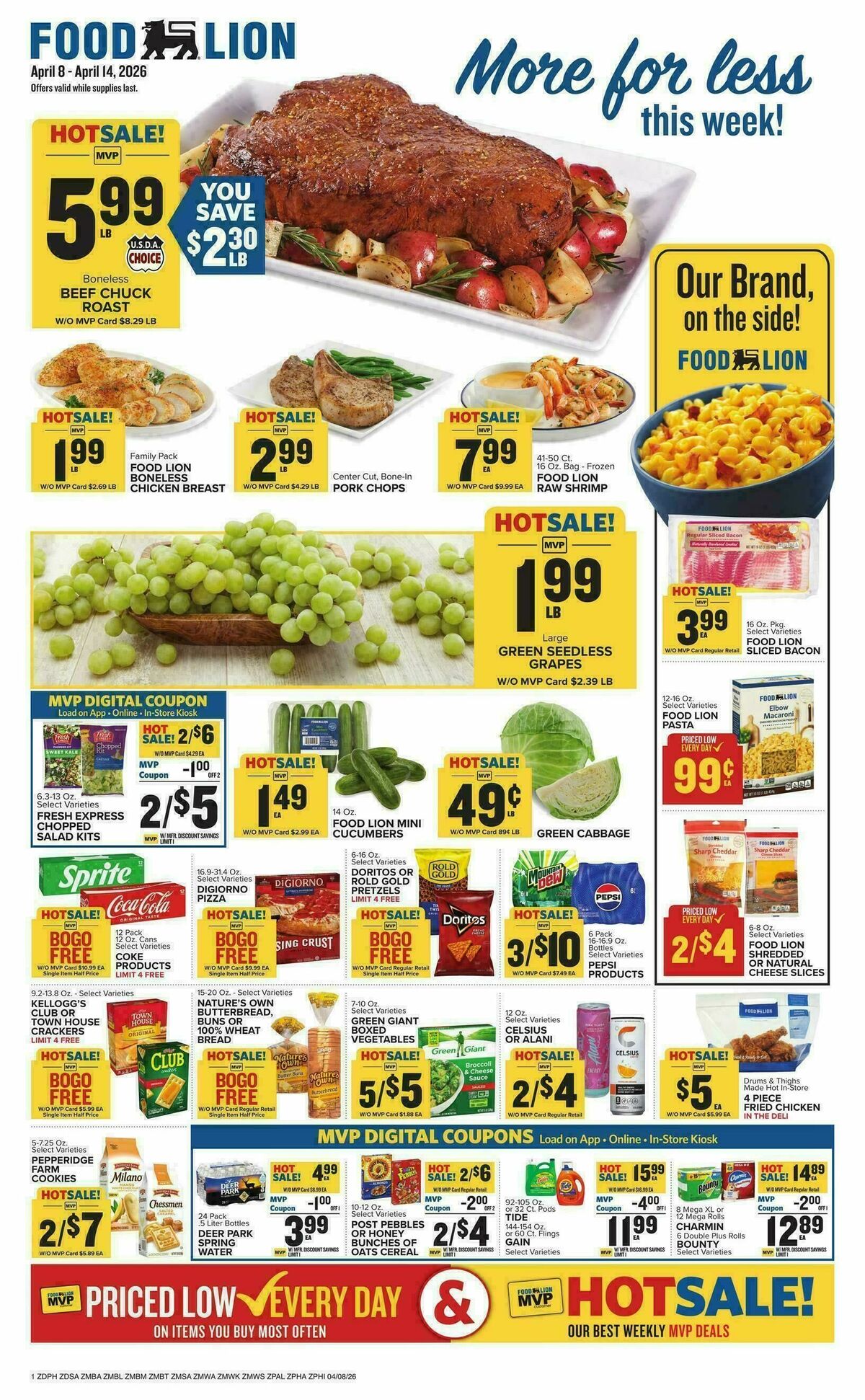 Food Lion Weekly Ad from April 8