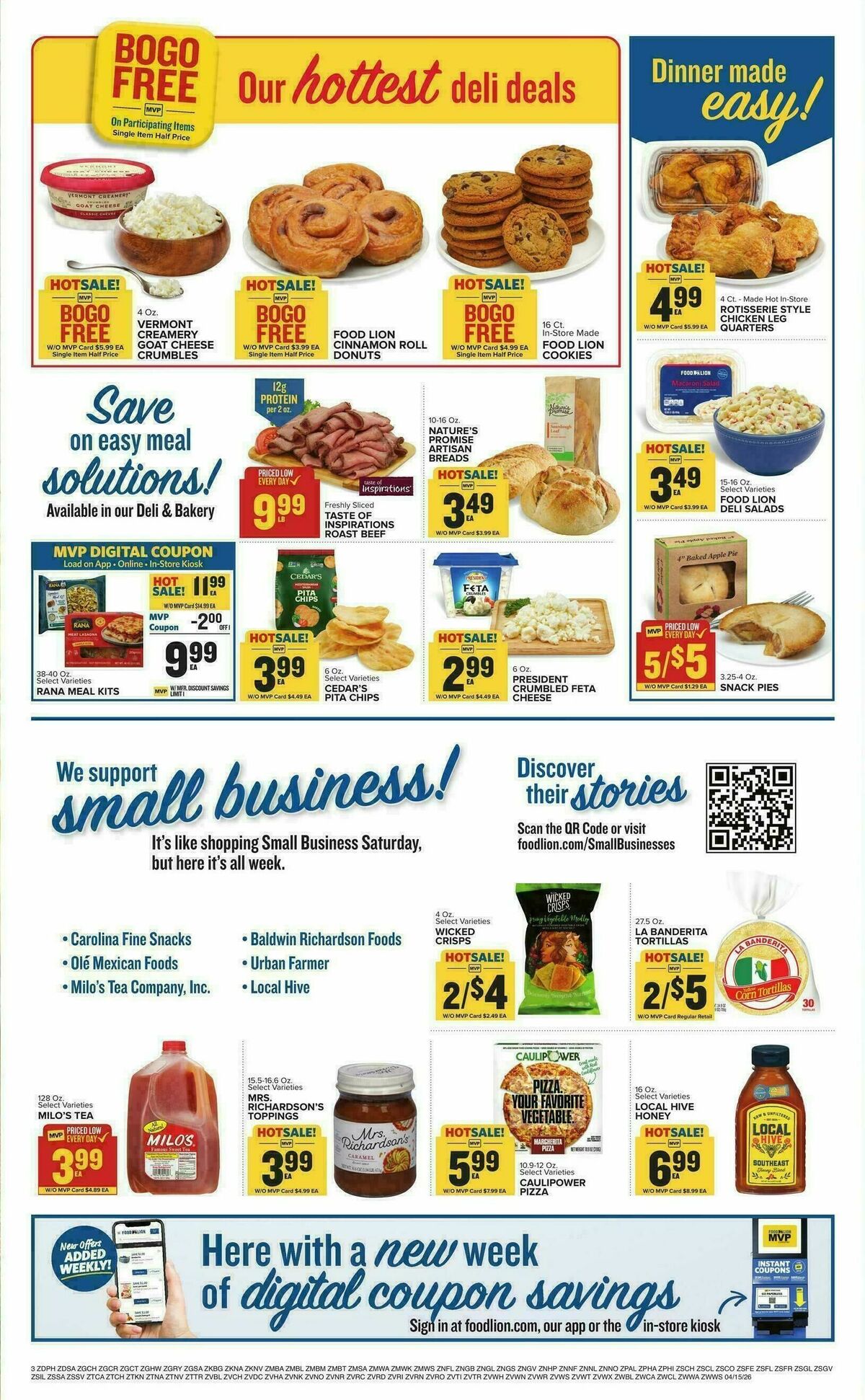 Food Lion Weekly Ad from April 15