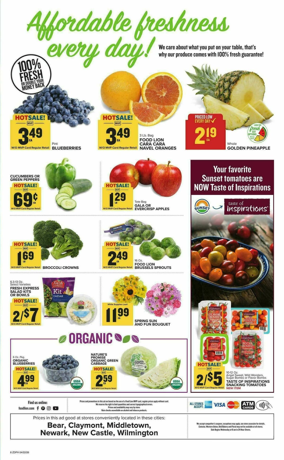 Food Lion Weekly Ad from April 22