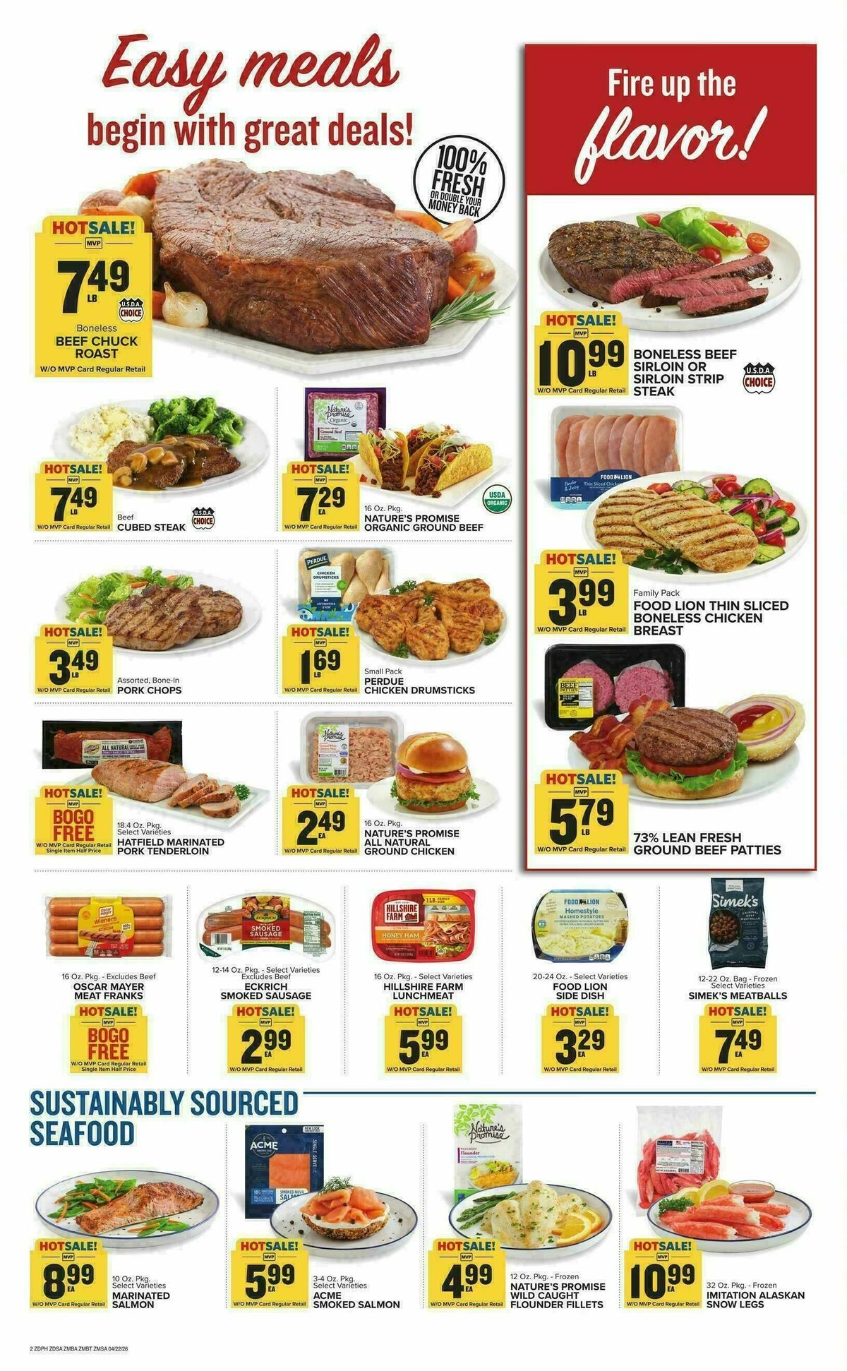 Food Lion Weekly Ad from April 22