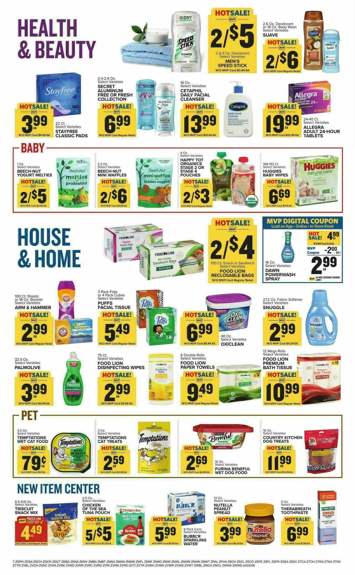 Food Lion Weekly Ad from April 22