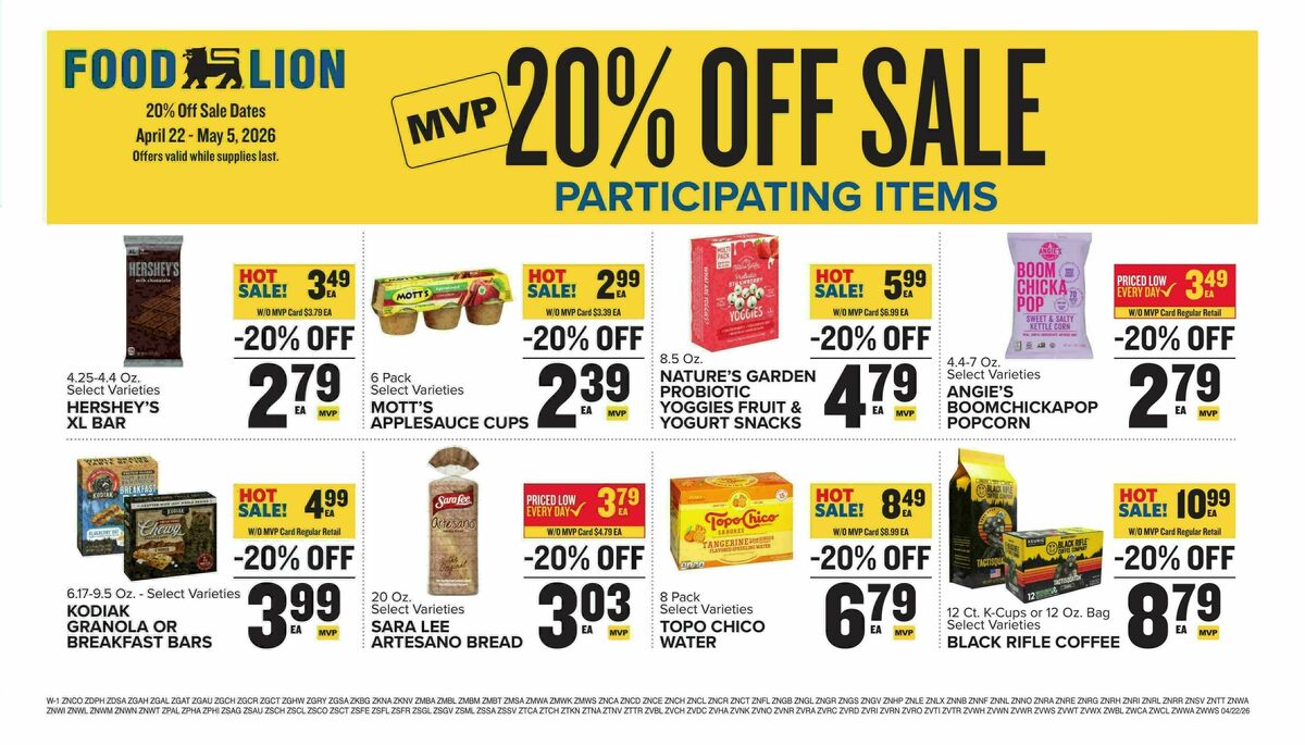 Food Lion Weekly Ad from April 22