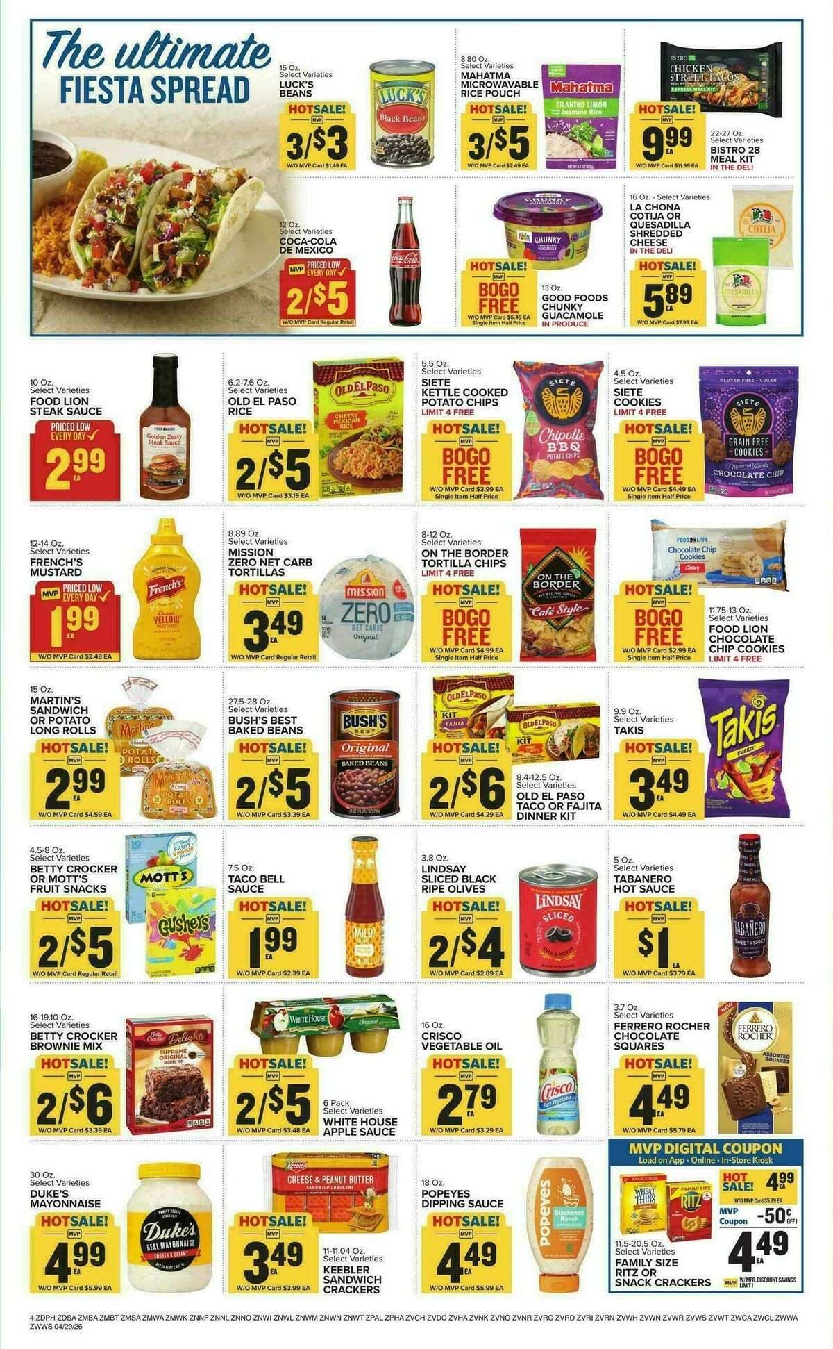 Food Lion Weekly Ad from April 29