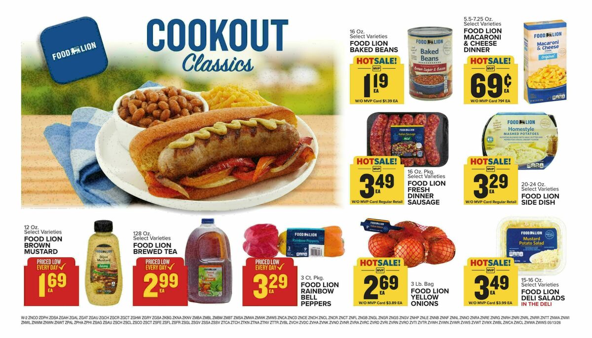 Food Lion Weekly Ad from May 13
