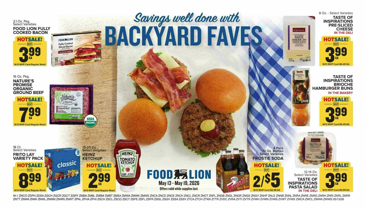 Food Lion Weekly Ad from May 13