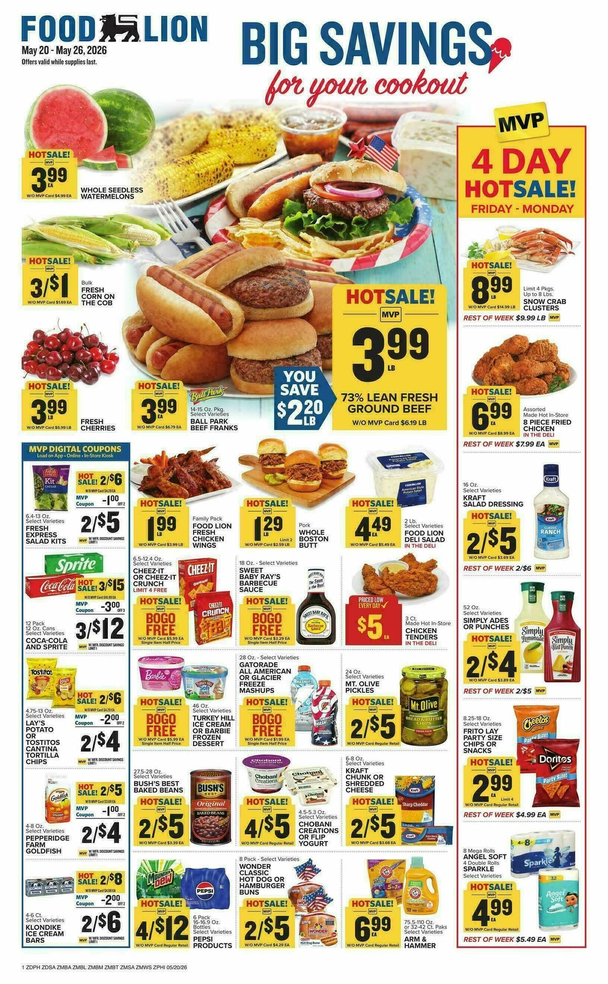 Food Lion Weekly Ad from May 20
