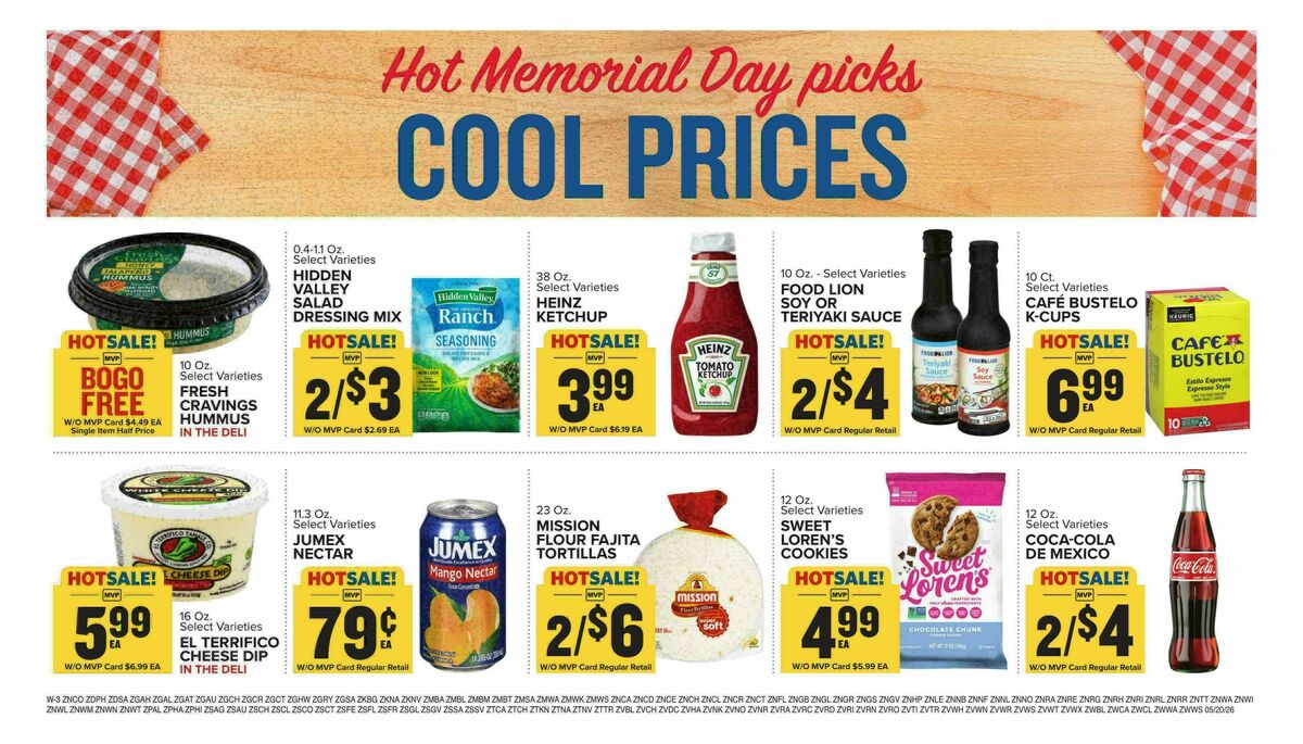 Food Lion Weekly Ad from May 20