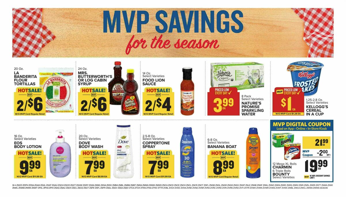 Food Lion Weekly Ad from May 20