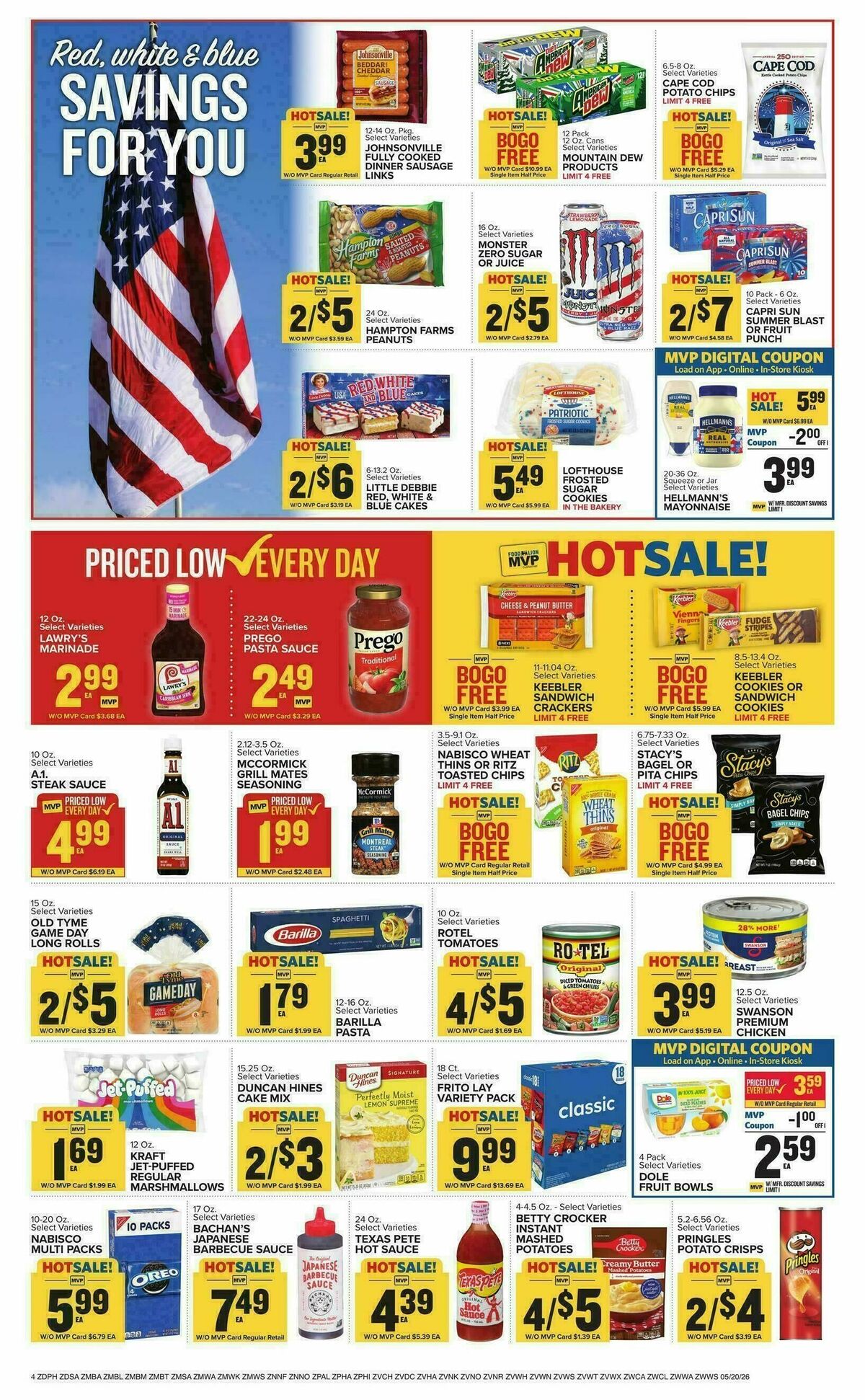 Food Lion Weekly Ad from May 20