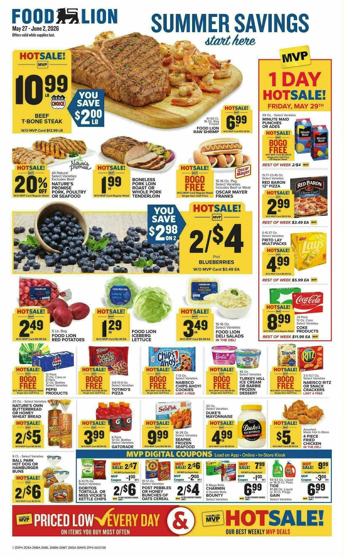 Food Lion Weekly Ad from May 27