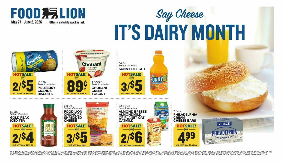 Food Lion Weekly Ad from May 27