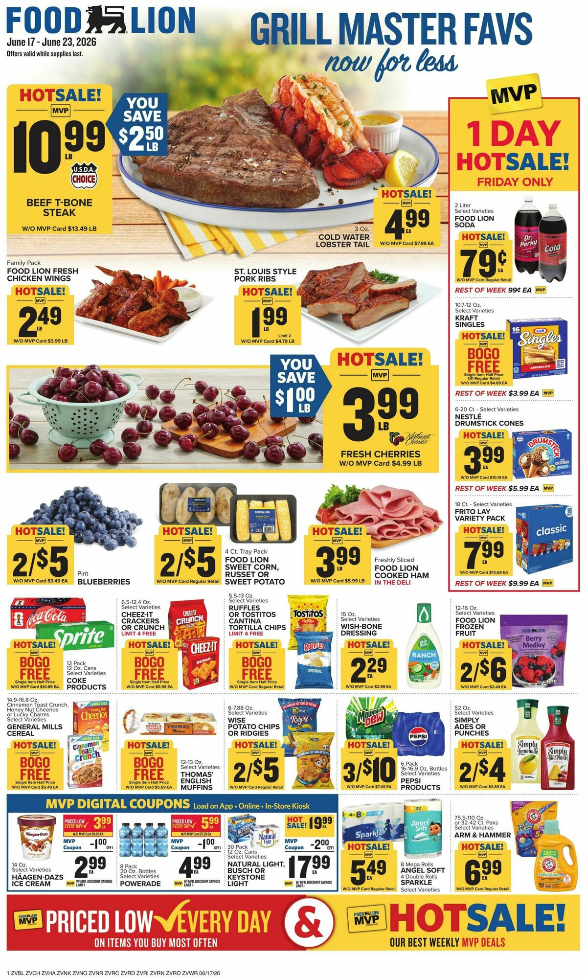 Food Lion Weekly Ad from June 17