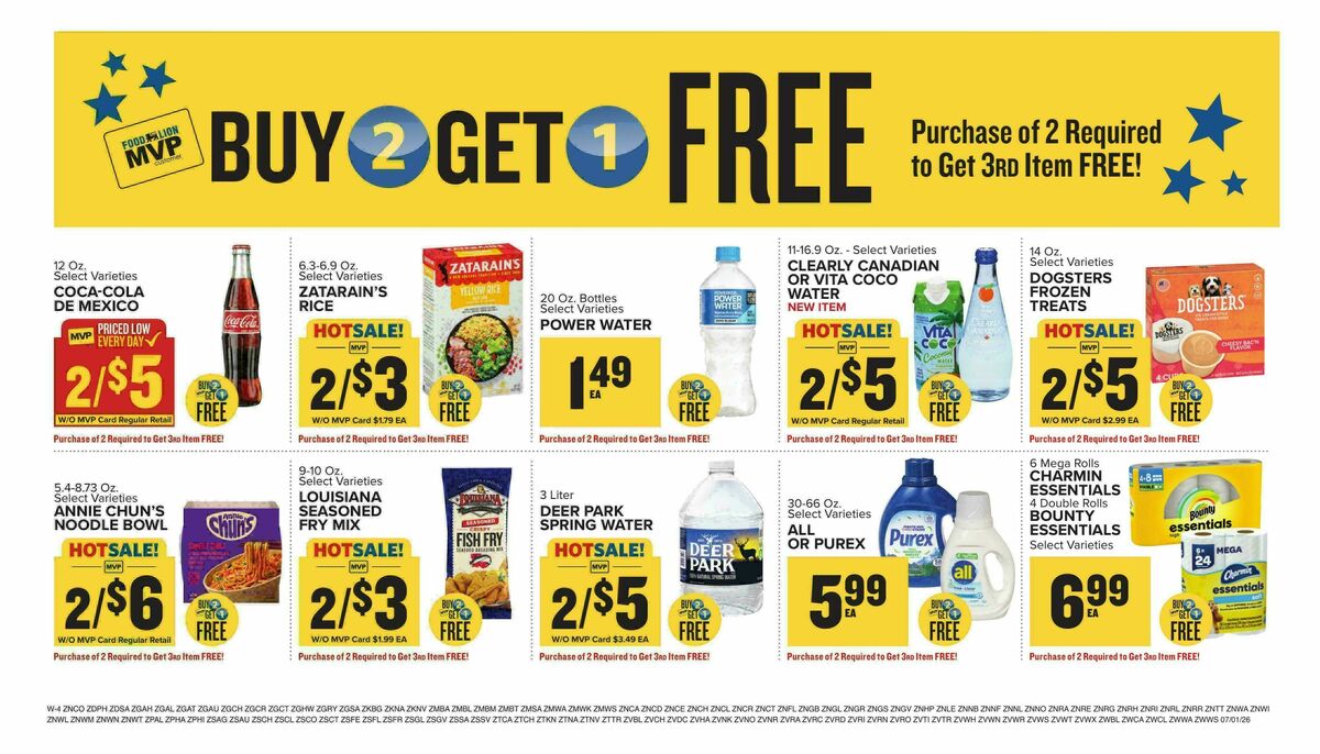 Food Lion Weekly Ad from July 1