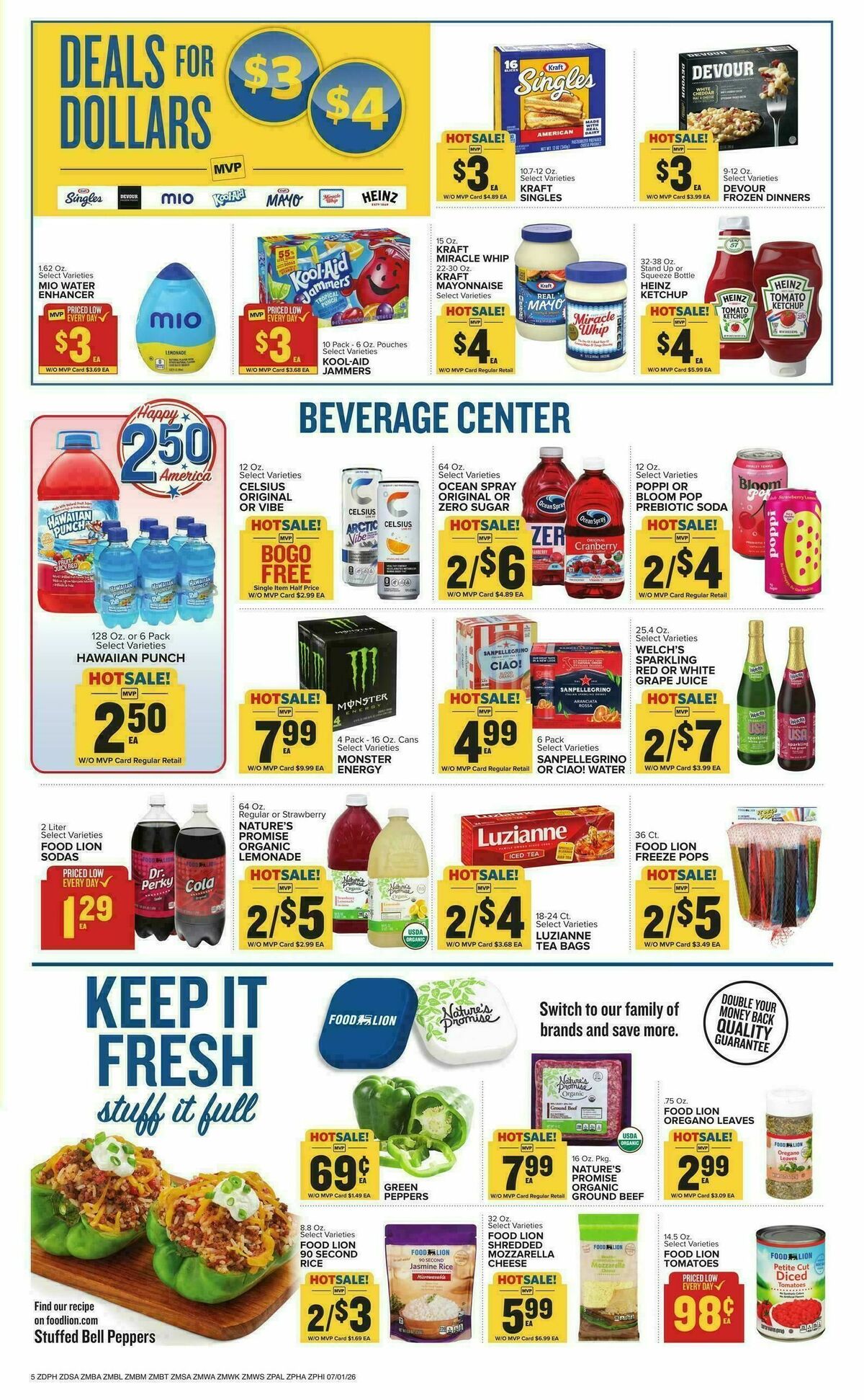 Food Lion Weekly Ad from July 1