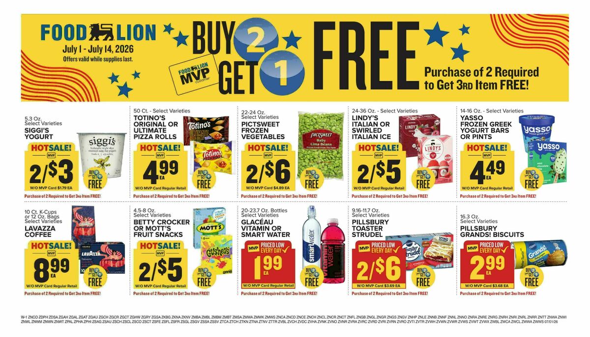 Food Lion Weekly Ad from July 1