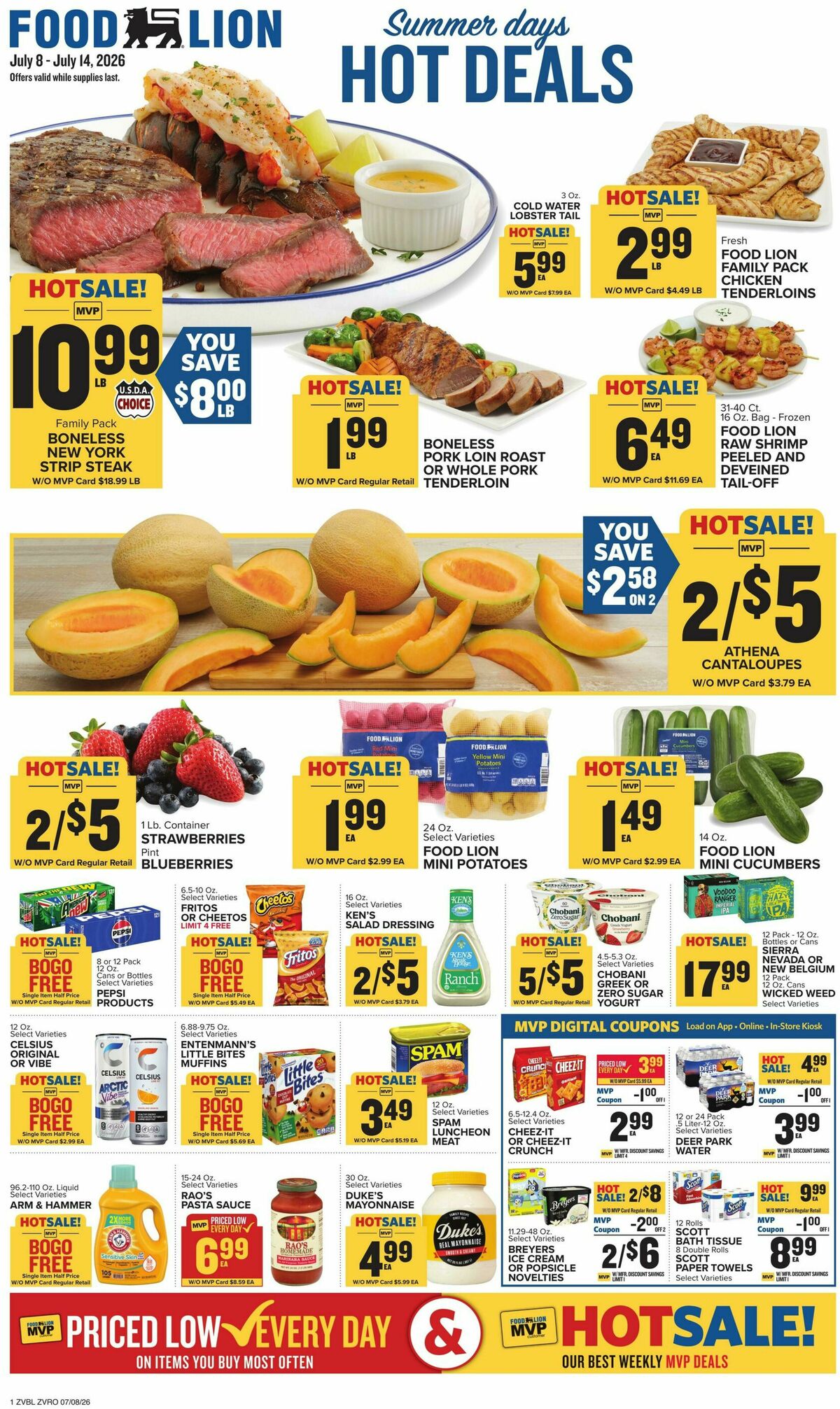 Food Lion Weekly Ad from July 8