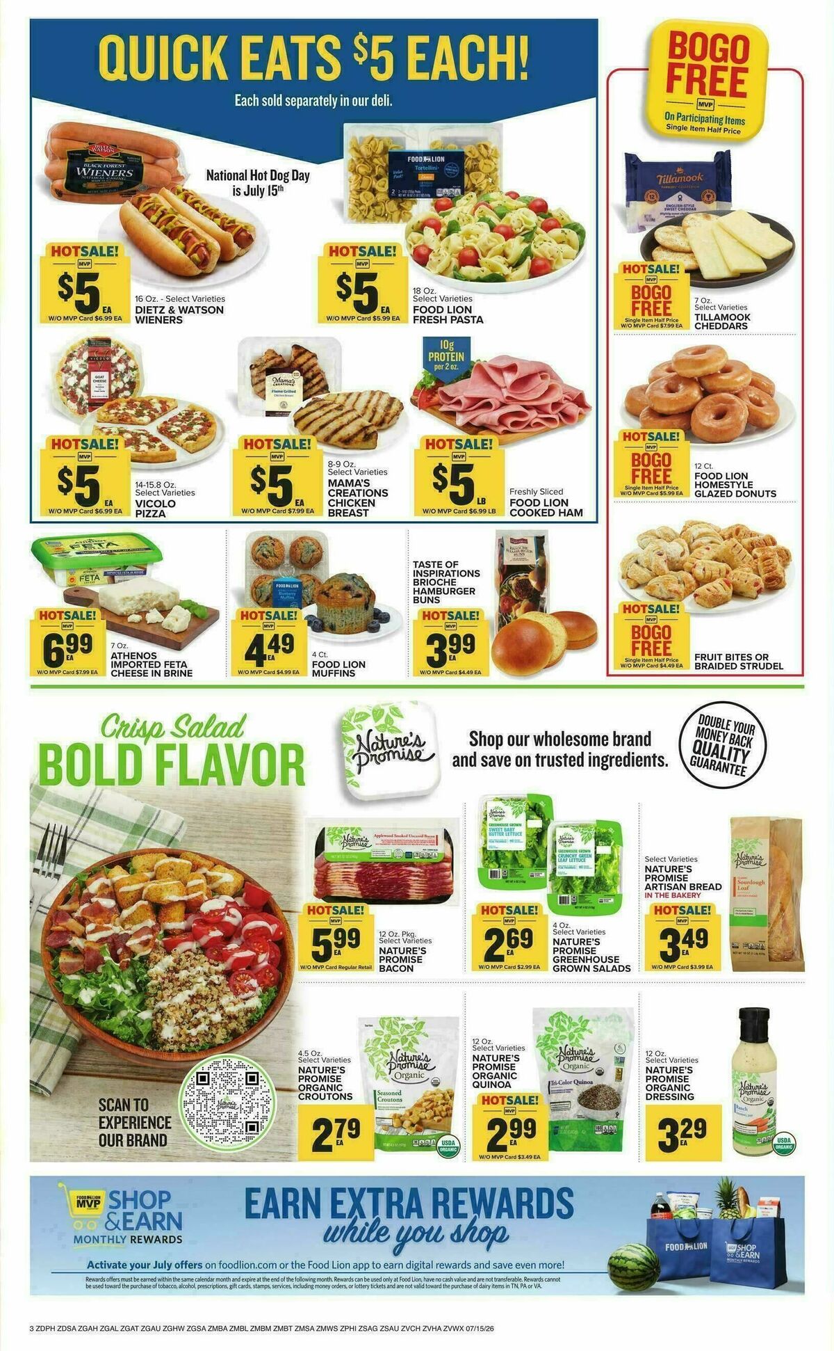 Food Lion Weekly Ad from July 15