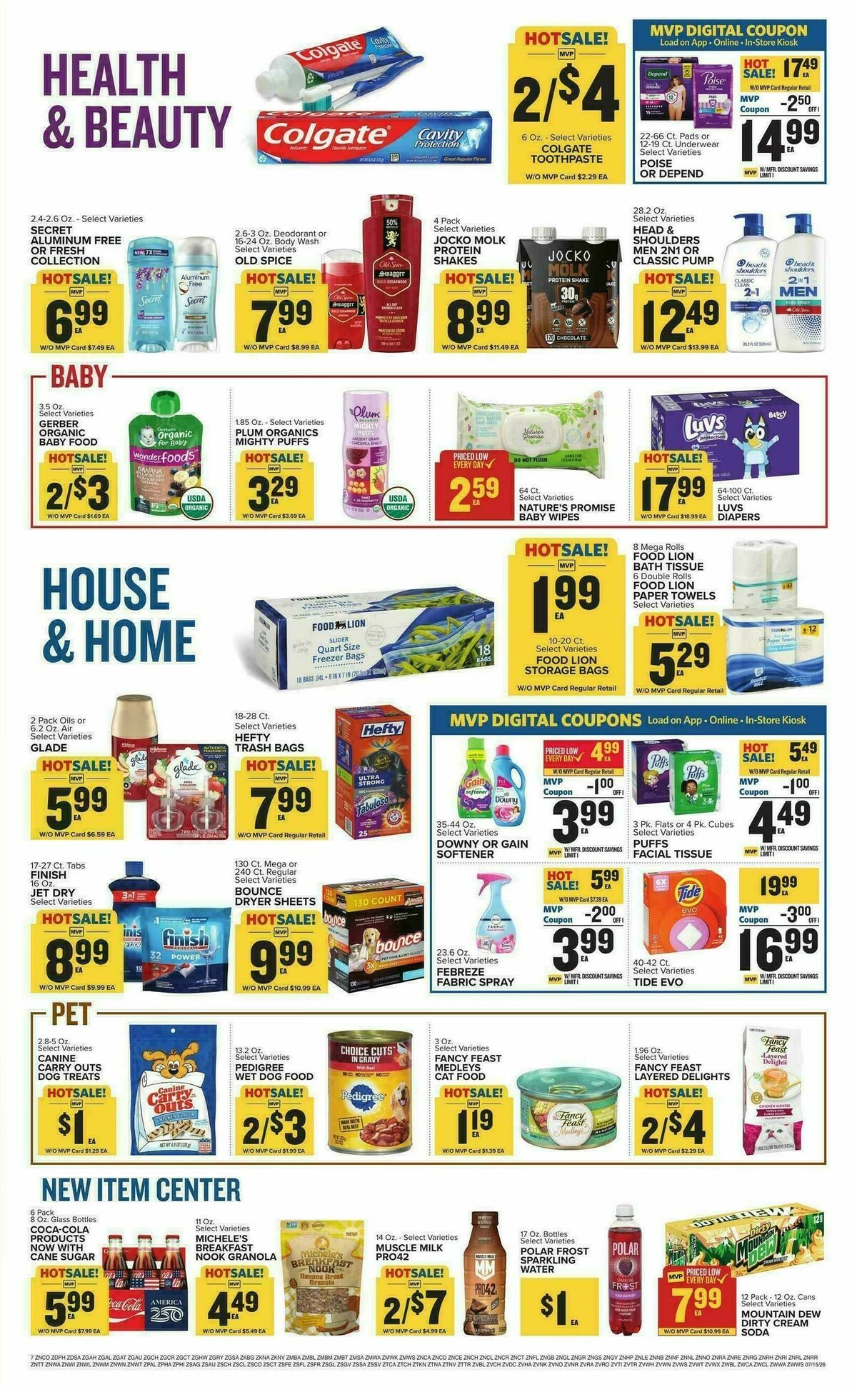 Food Lion Weekly Ad from July 15