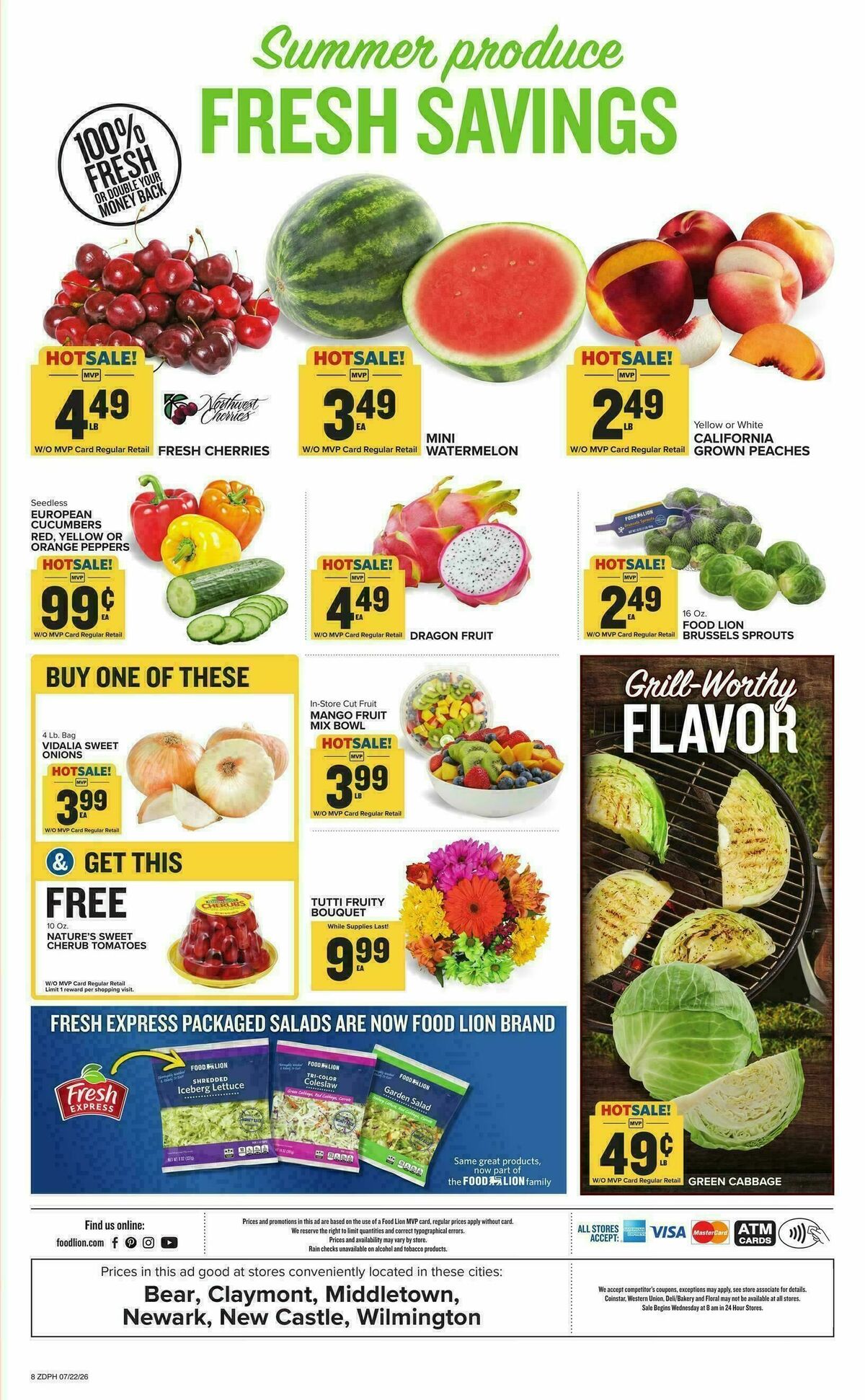 Food Lion Weekly Ad from July 22