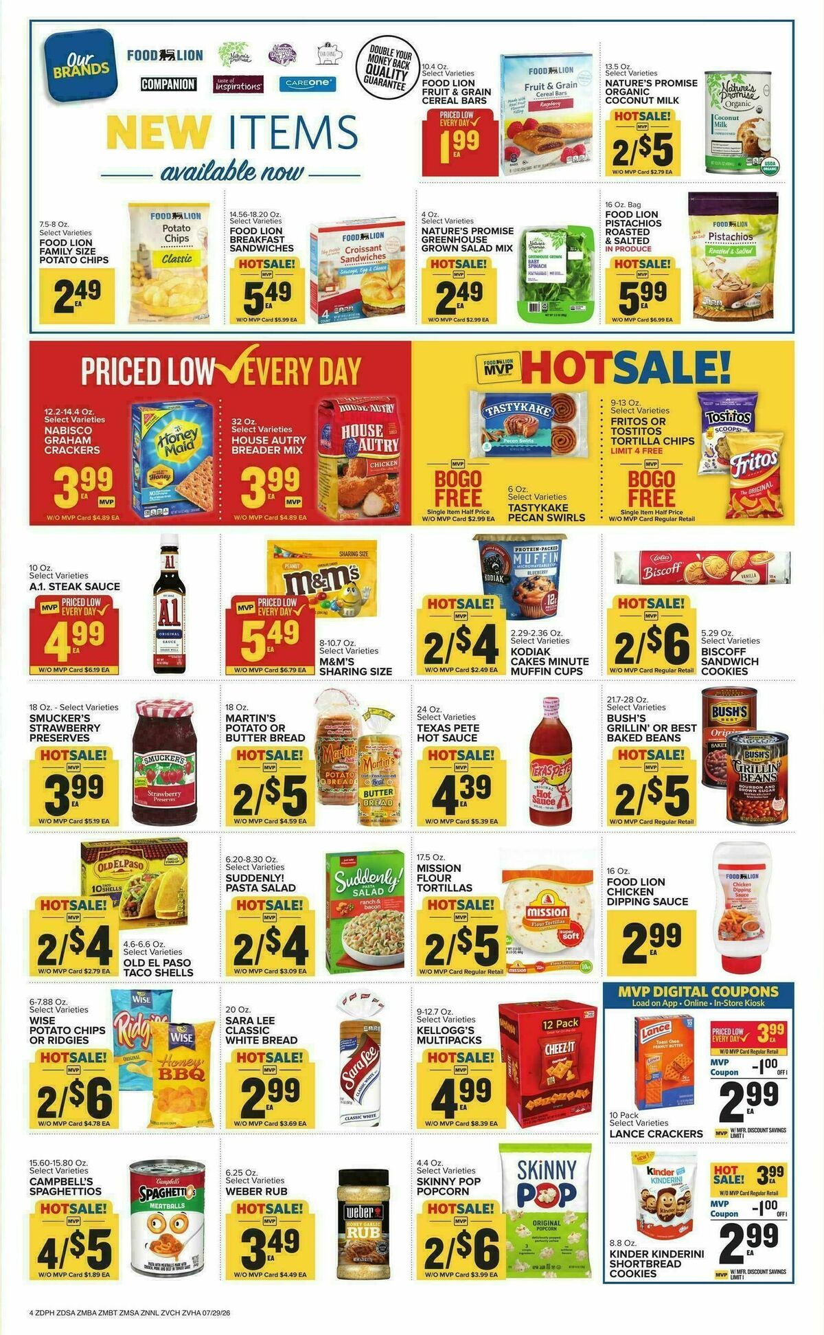 Food Lion Weekly Ad from July 29