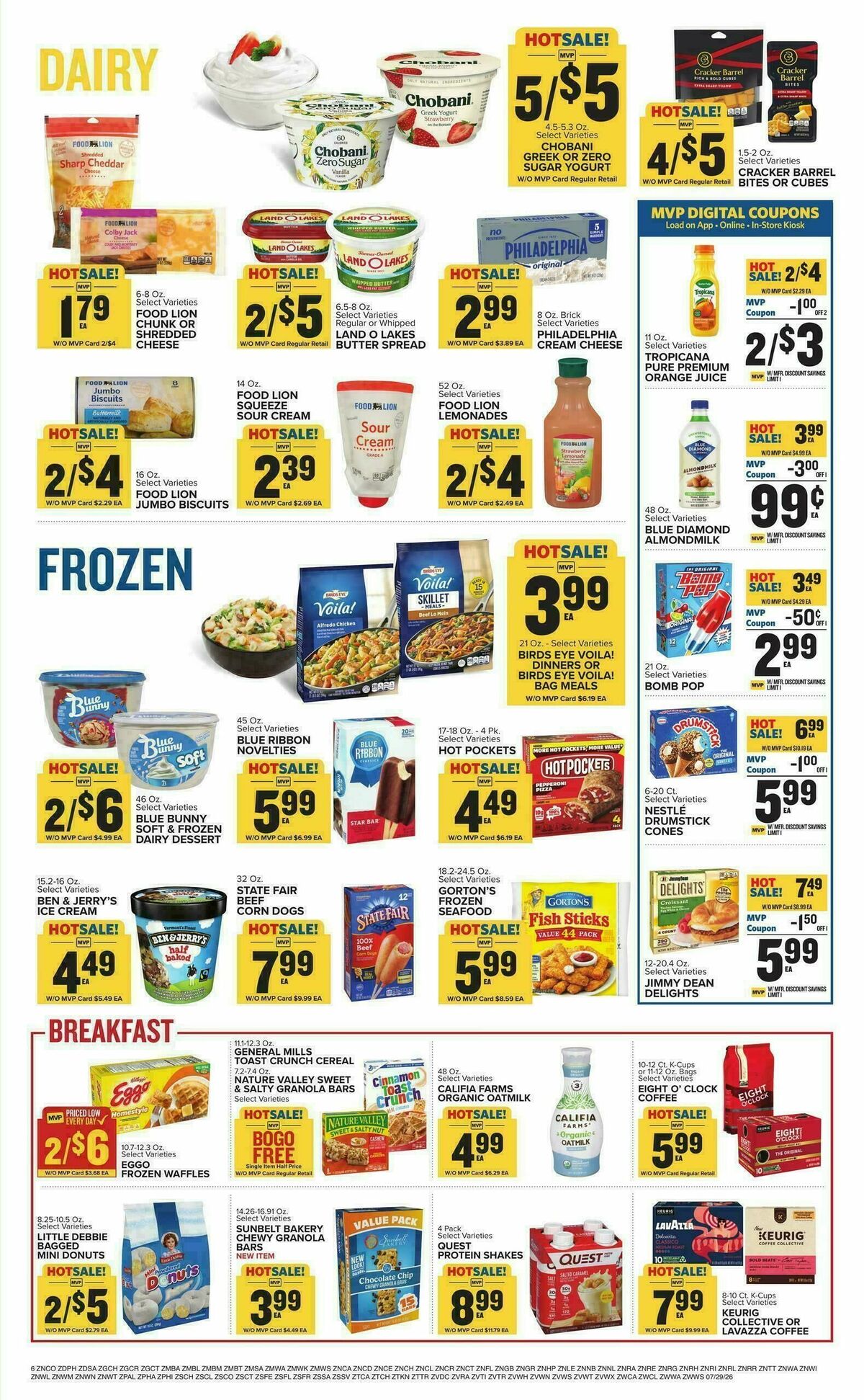 Food Lion Weekly Ad from July 29