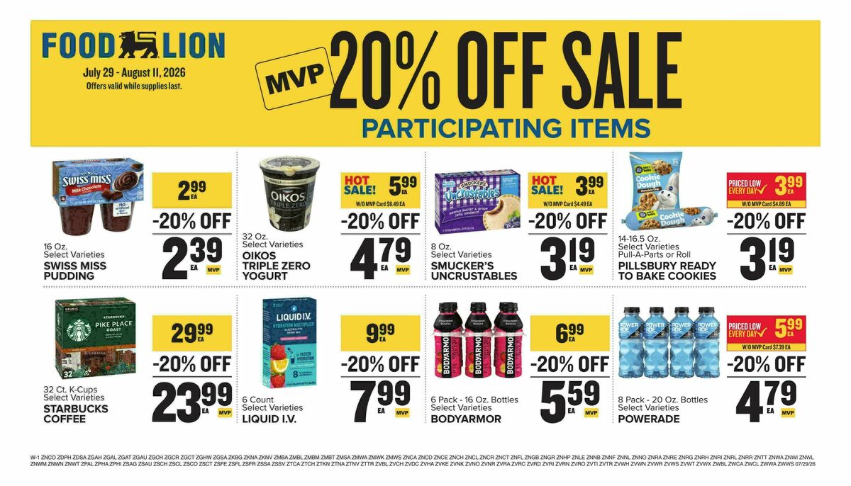 Food Lion Weekly Ad from July 29
