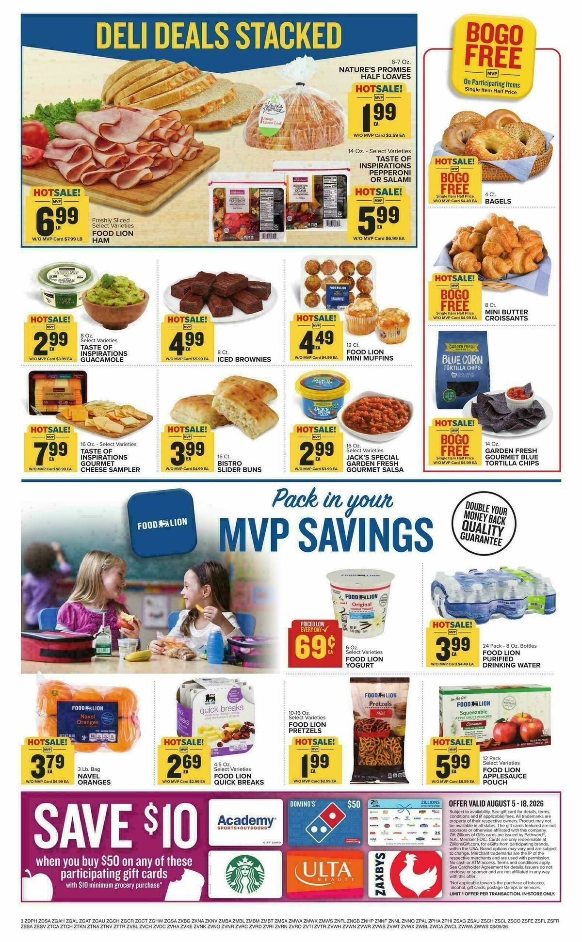 Food Lion Weekly Ad from August 5