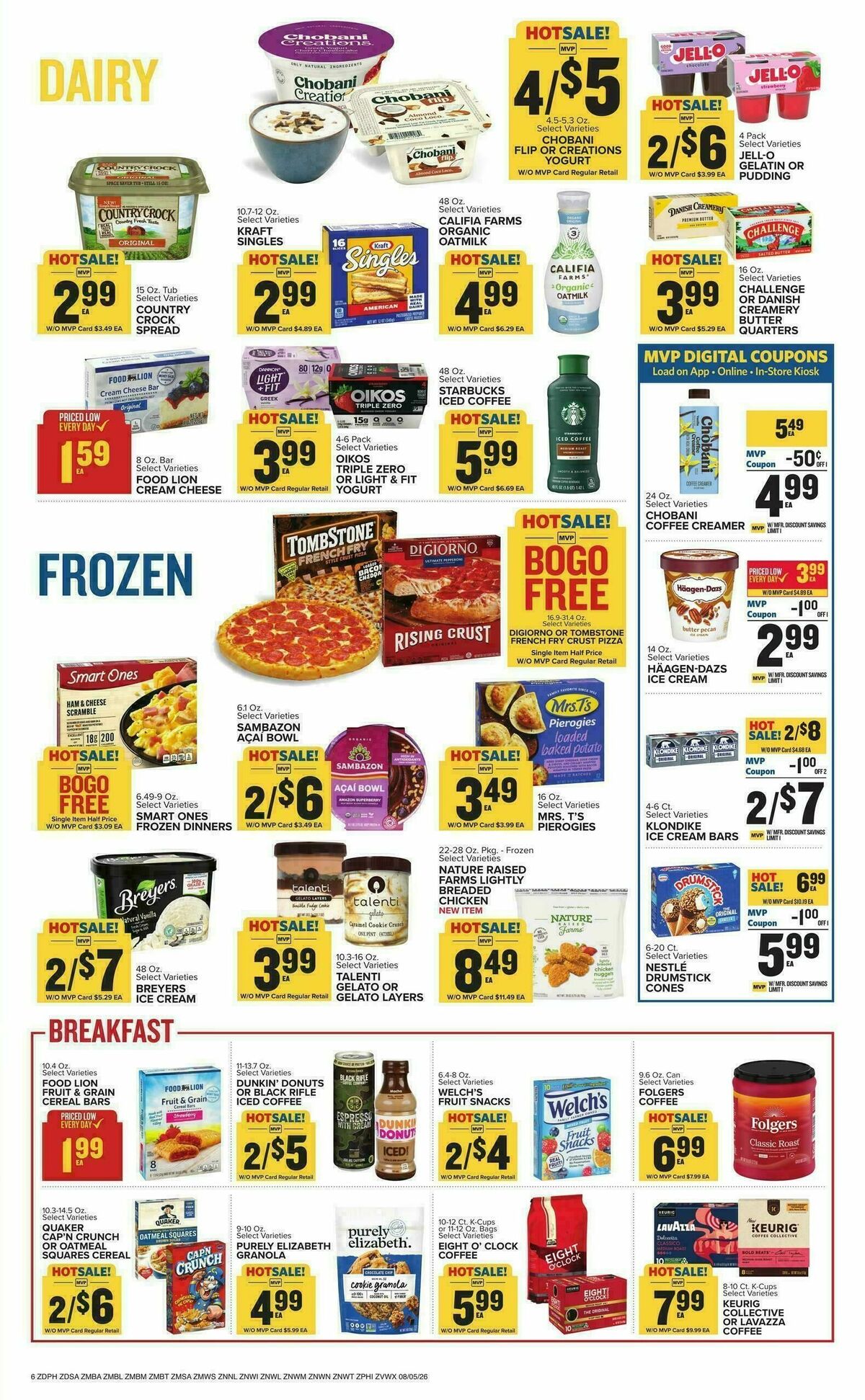 Food Lion Weekly Ad from August 5