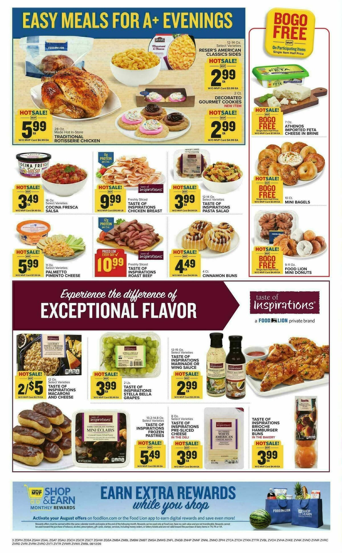 Food Lion Weekly Ad from August 12