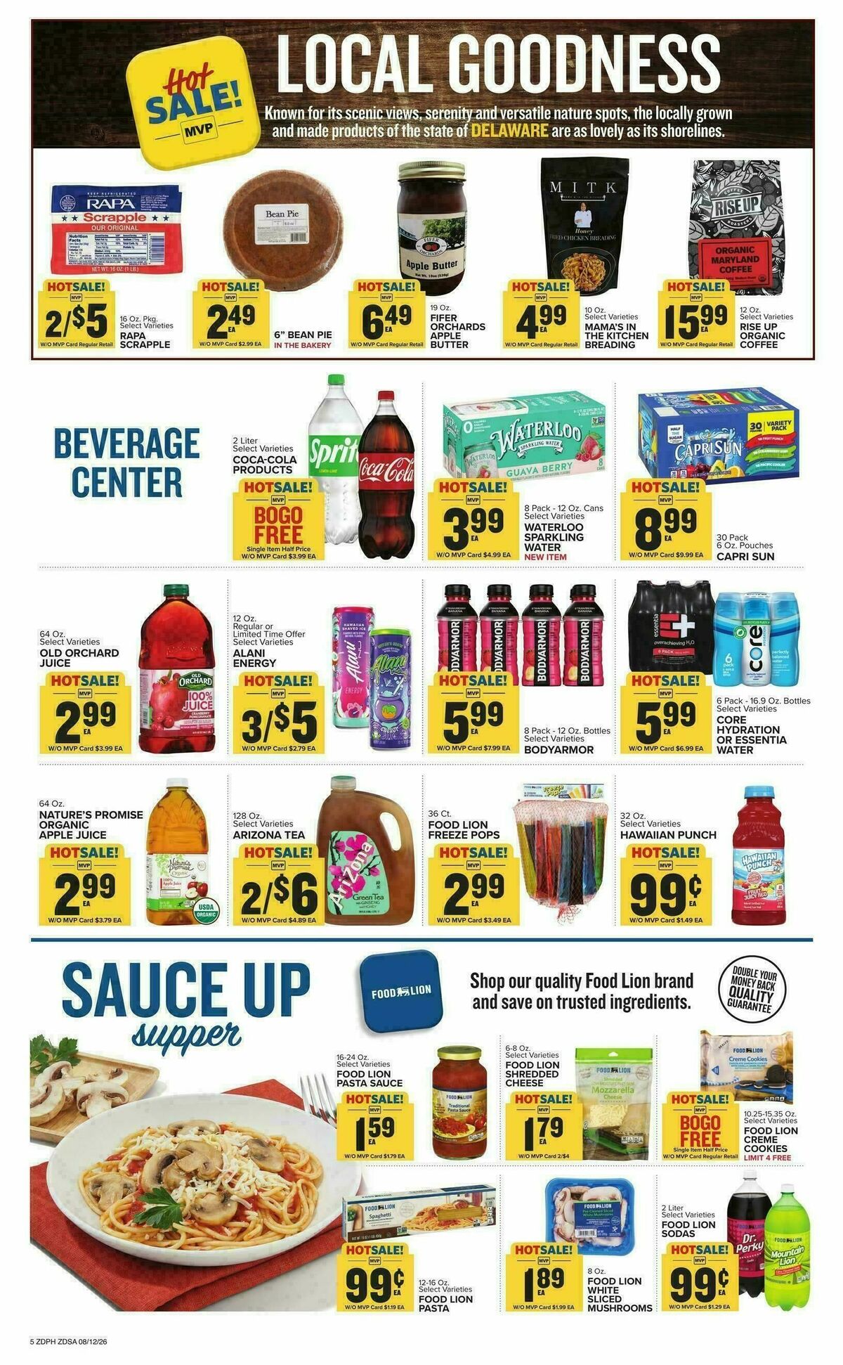 Food Lion Weekly Ad from August 12