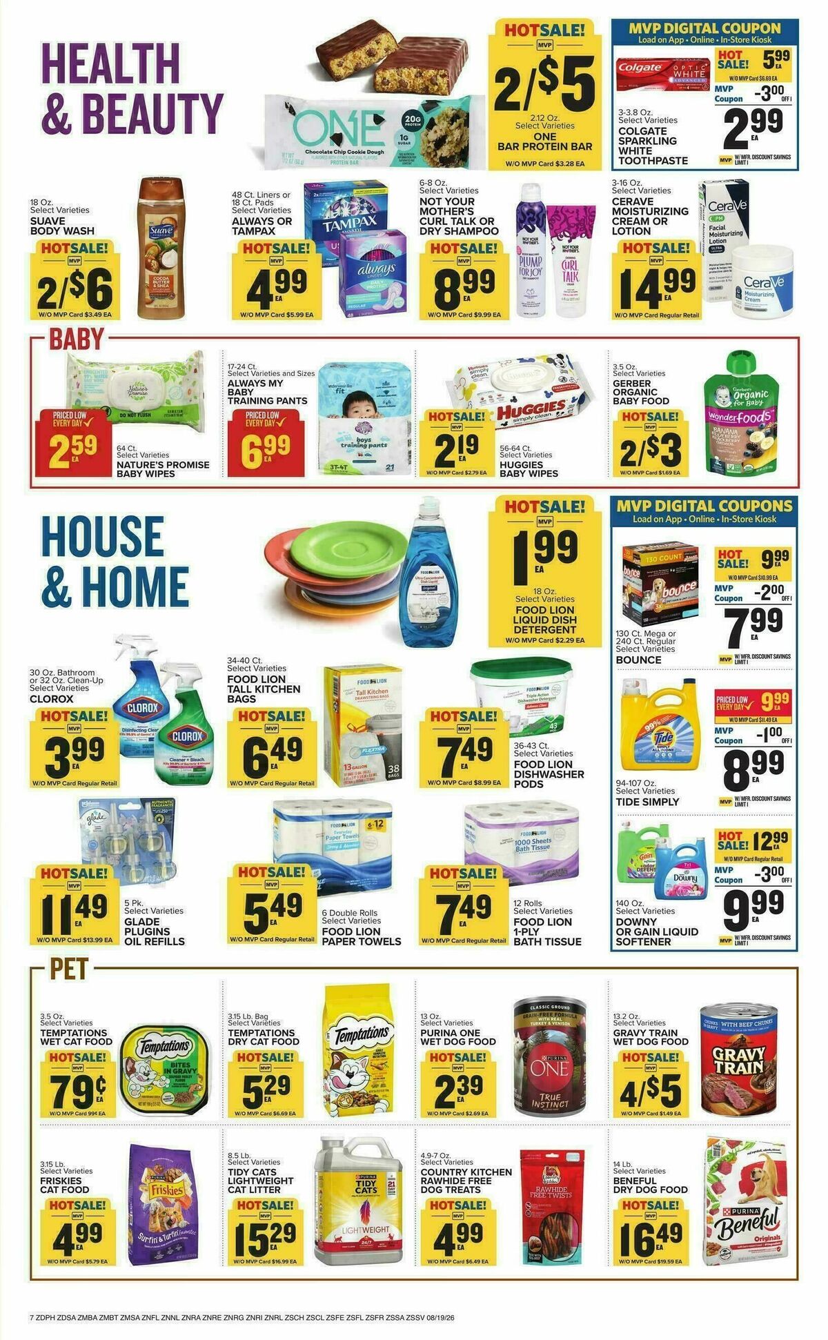 Food Lion Weekly Ad from August 19