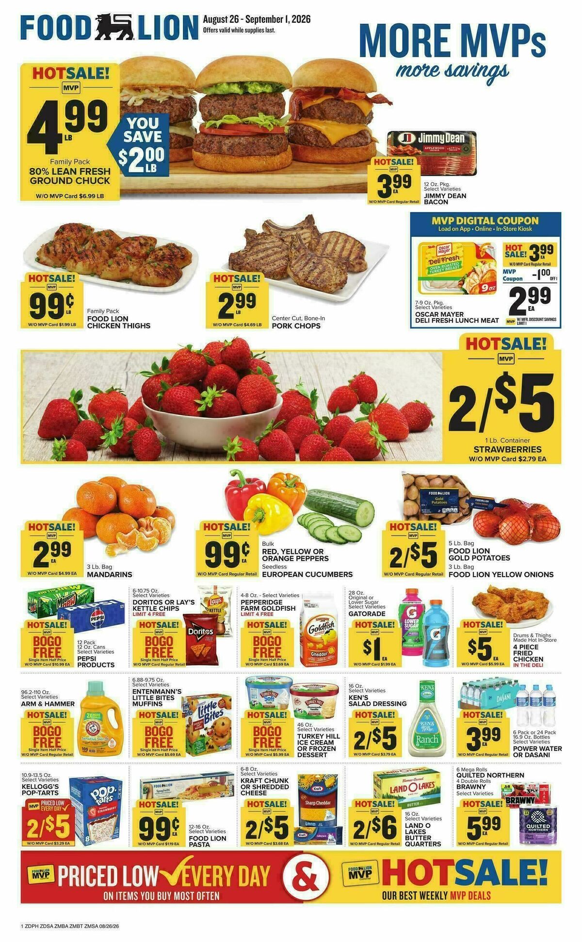 Food Lion Weekly Ad from August 26