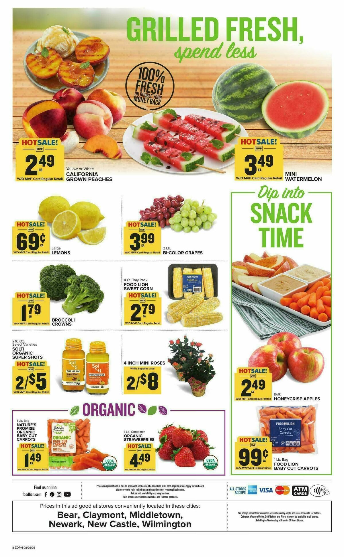 Food Lion Weekly Ad from August 26