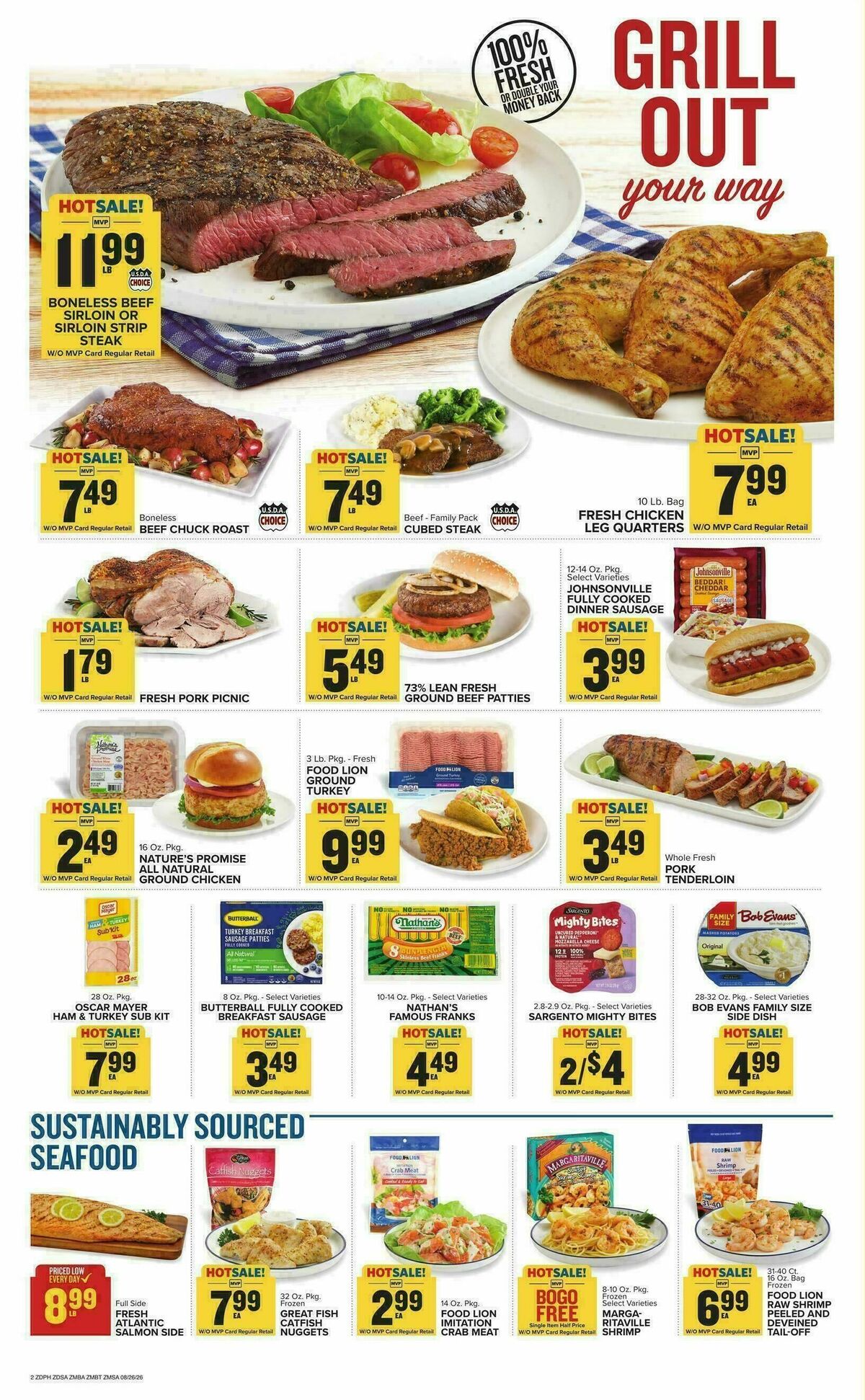 Food Lion Weekly Ad from August 26