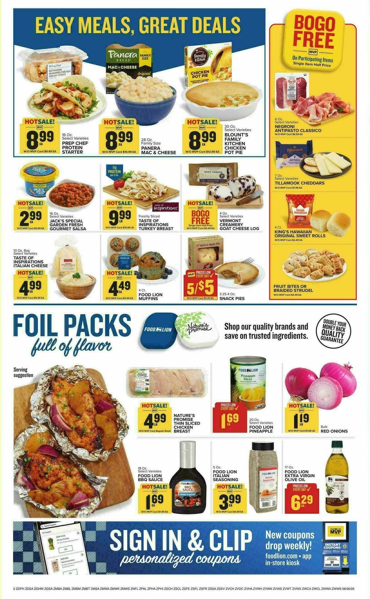 Food Lion Weekly Ad from August 26