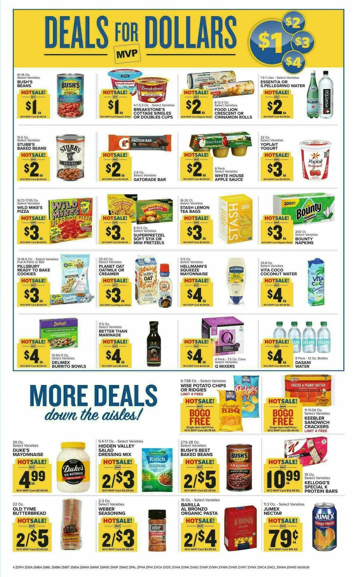 Food Lion Weekly Ad from August 26