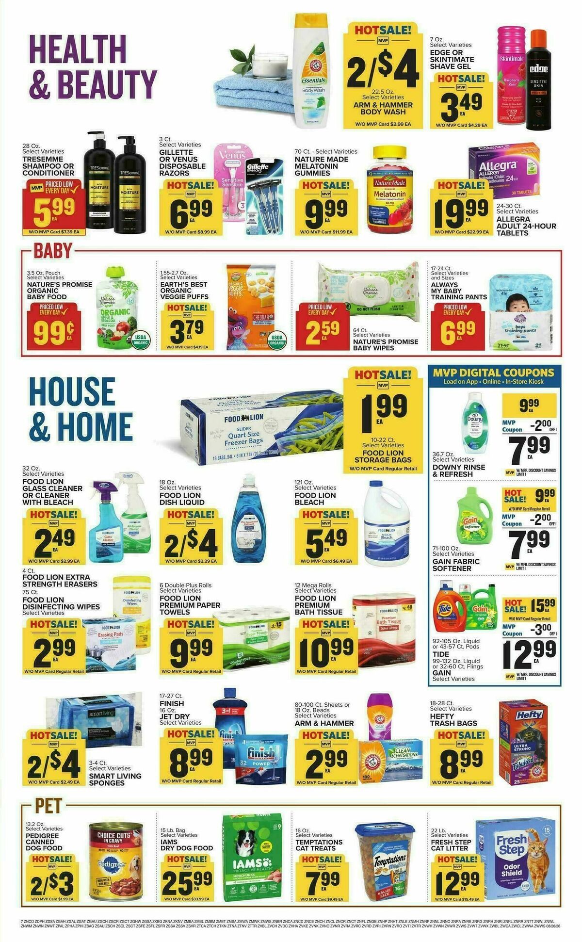 Food Lion Weekly Ad from August 26