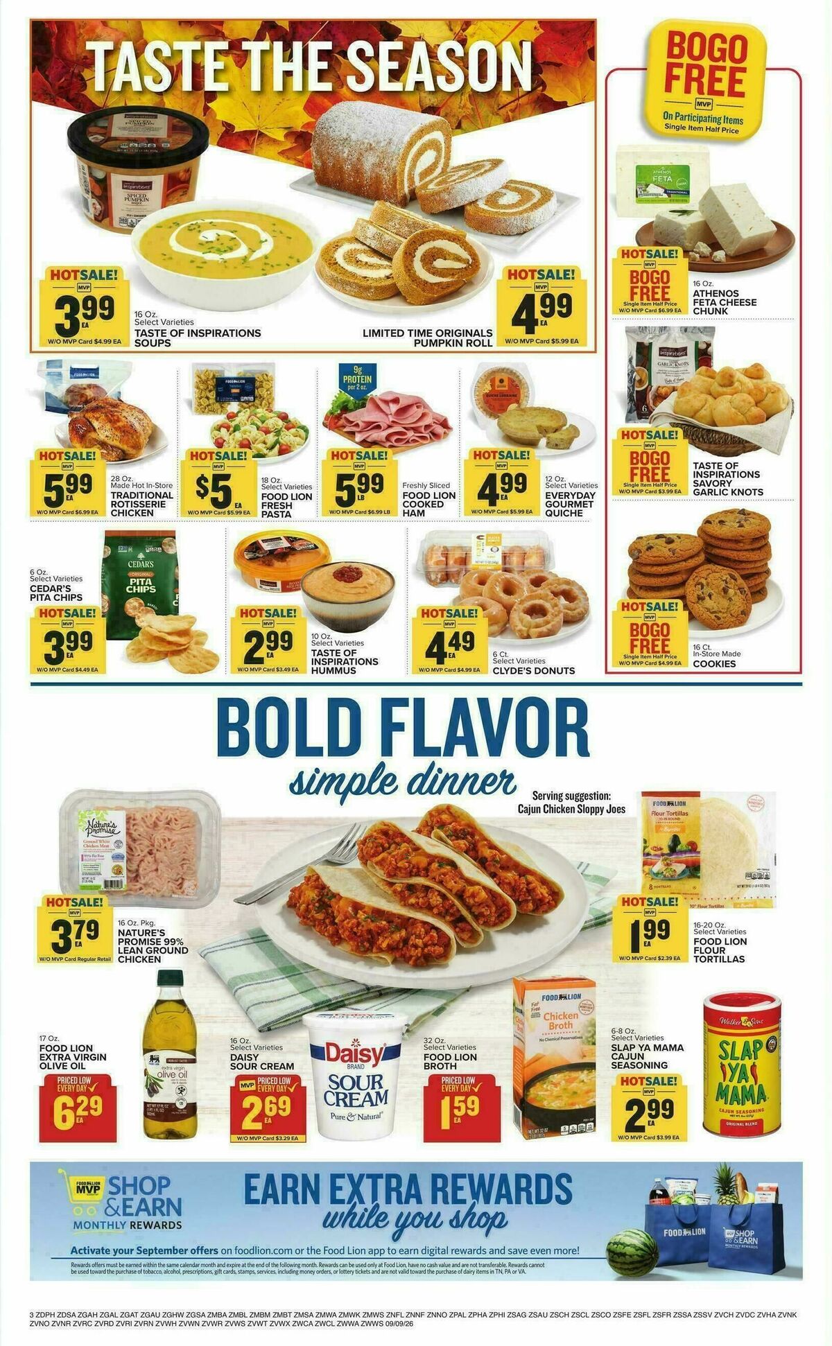 Food Lion Weekly Ad from September 9