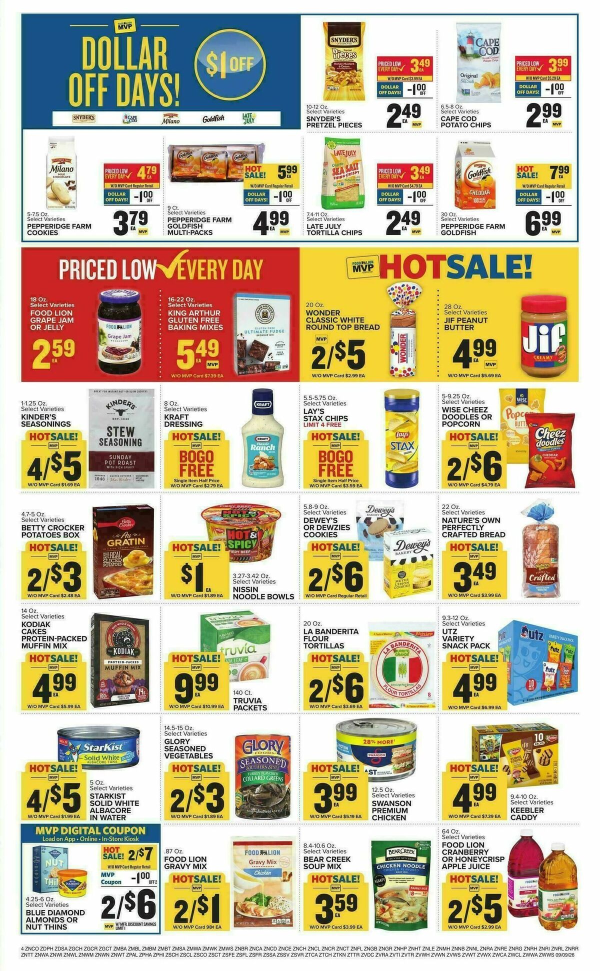Food Lion Weekly Ad from September 9