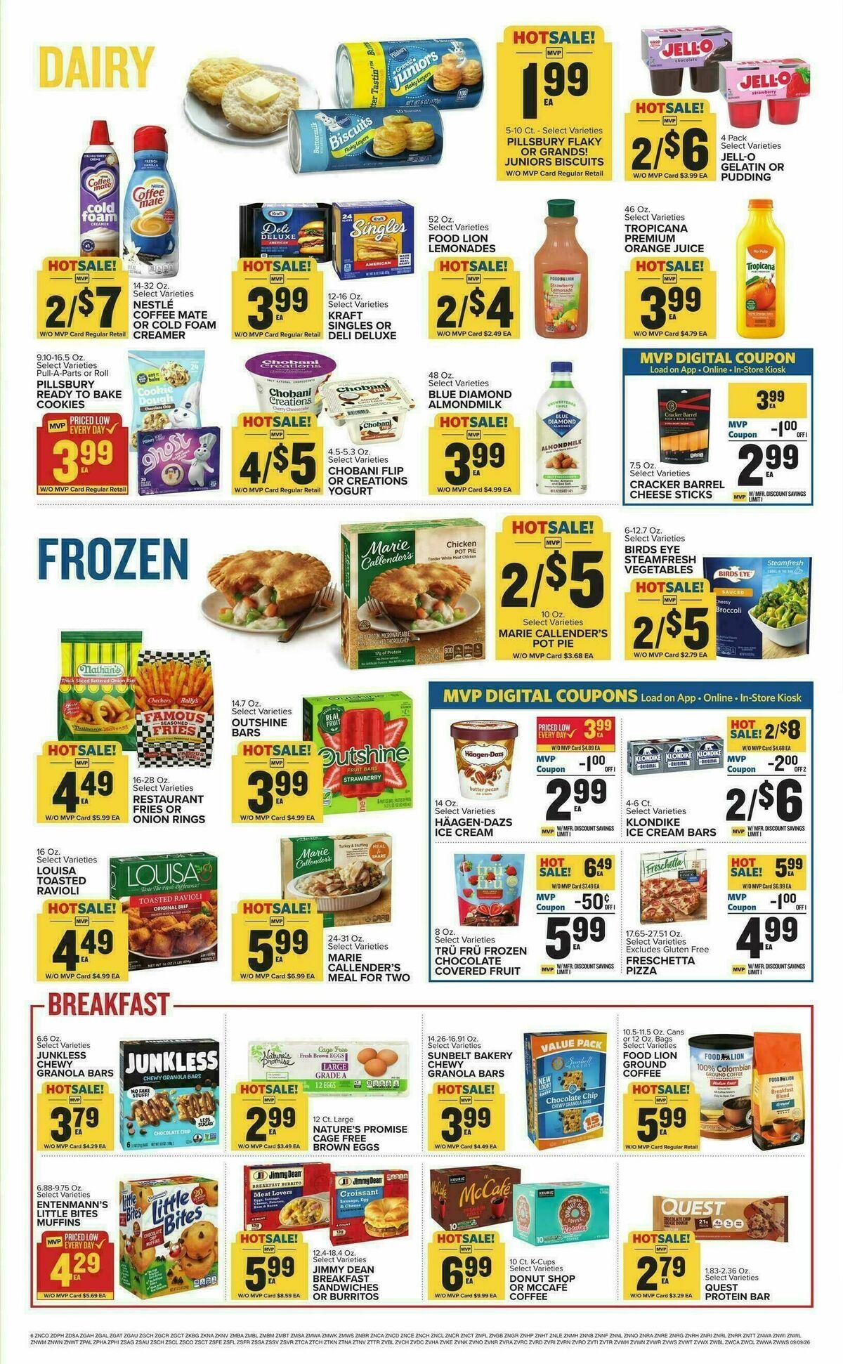 Food Lion Weekly Ad from September 9
