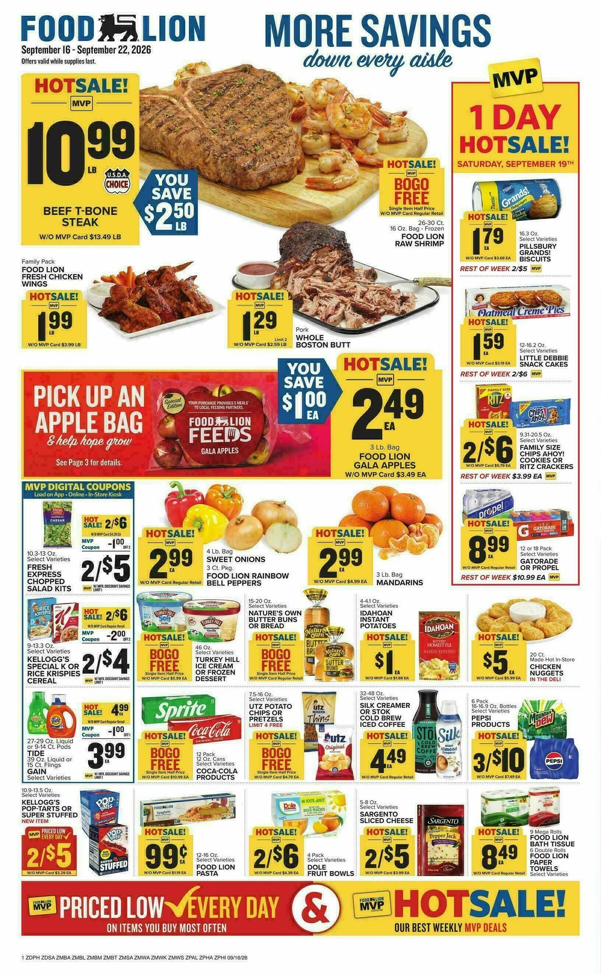 Food Lion Weekly Ad from September 16