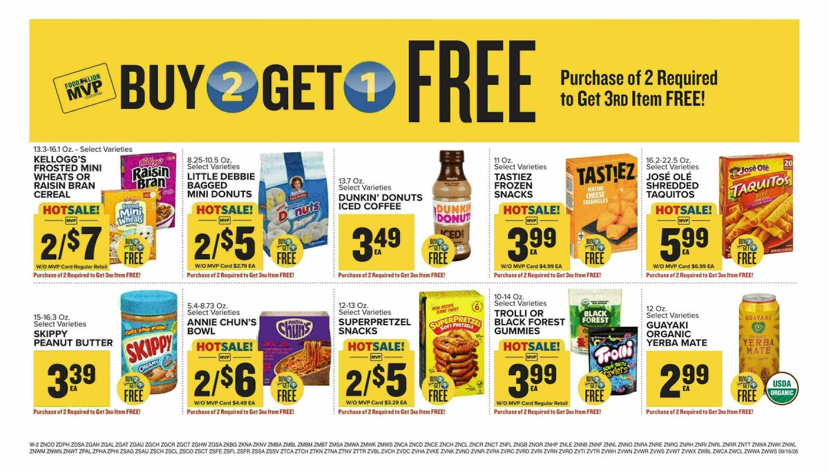 Food Lion Weekly Ad from September 16