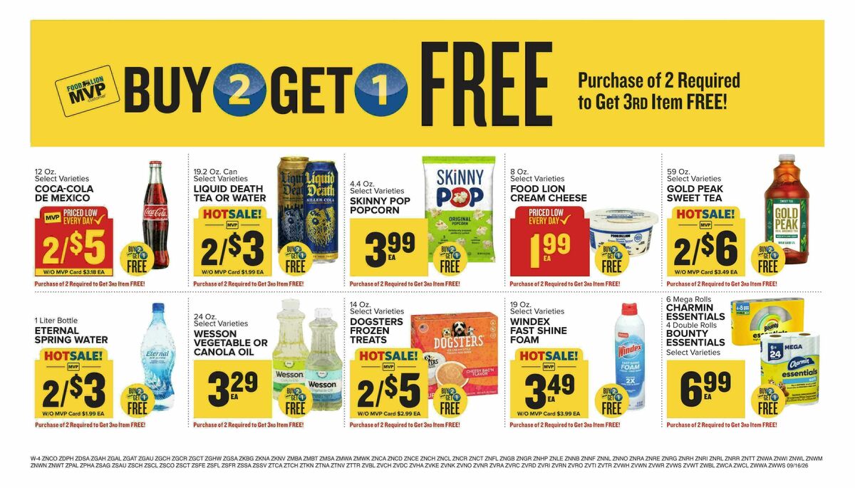 Food Lion Weekly Ad from September 16