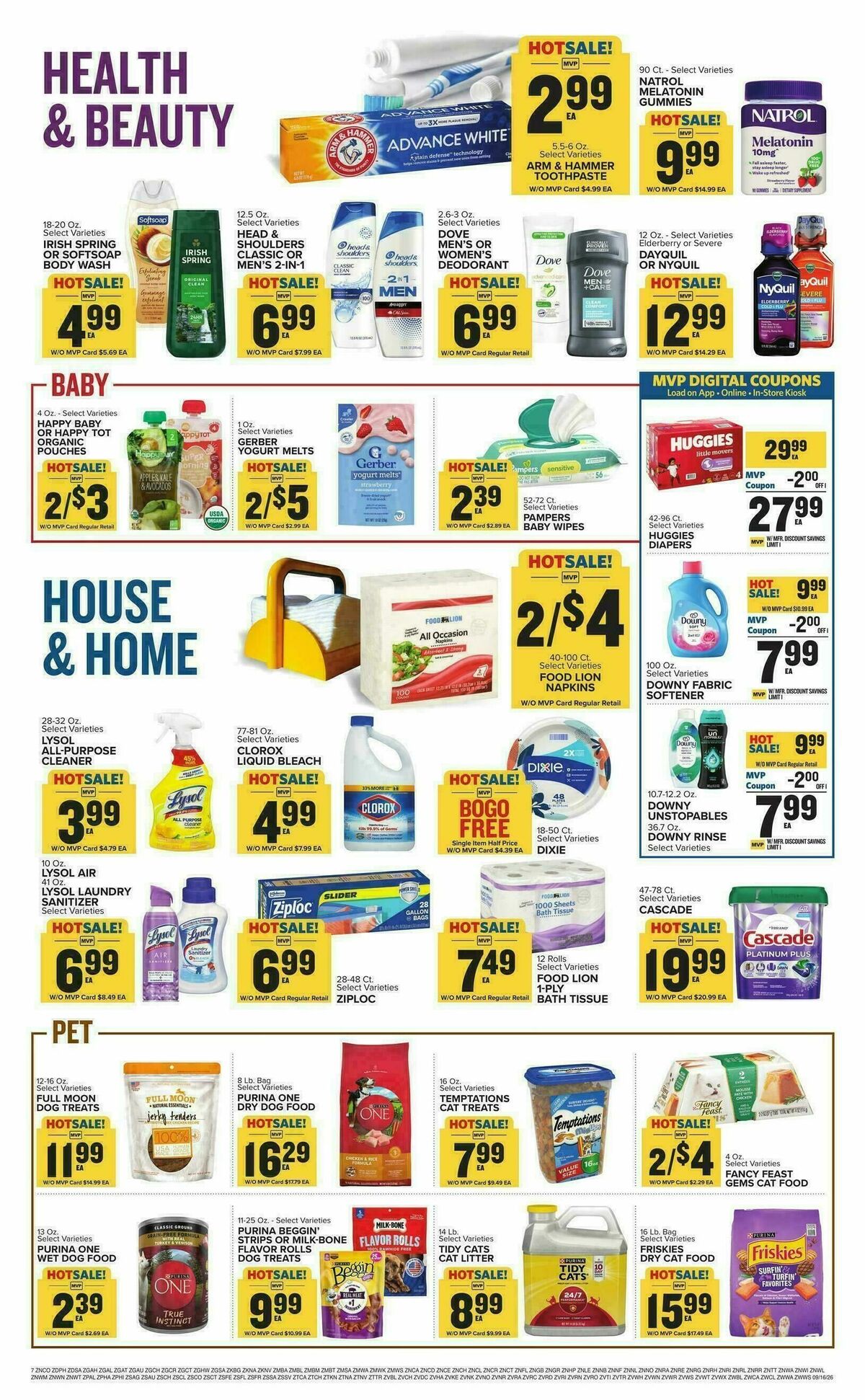 Food Lion Weekly Ad from September 16