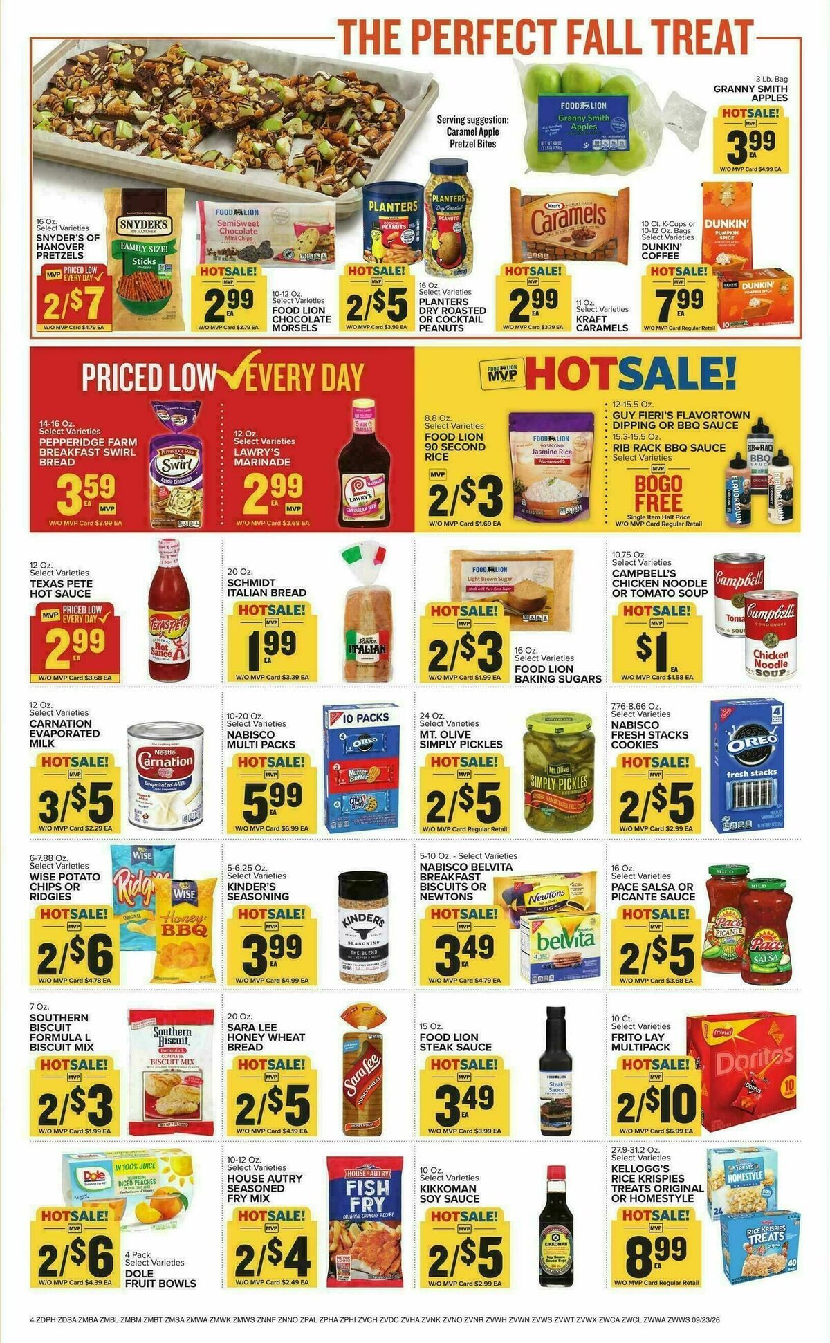 Food Lion Weekly Ad from September 23