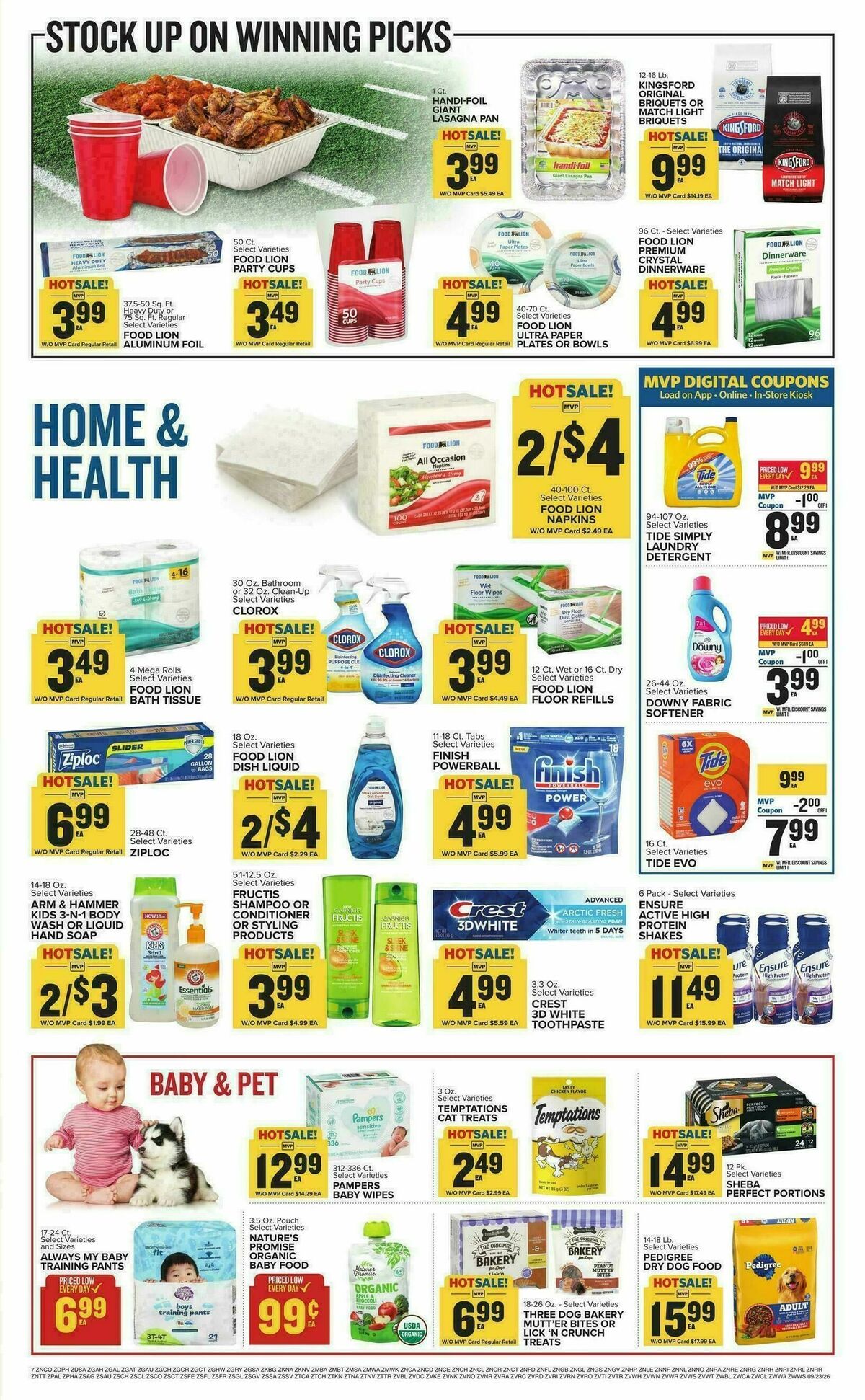 Food Lion Weekly Ad from September 23