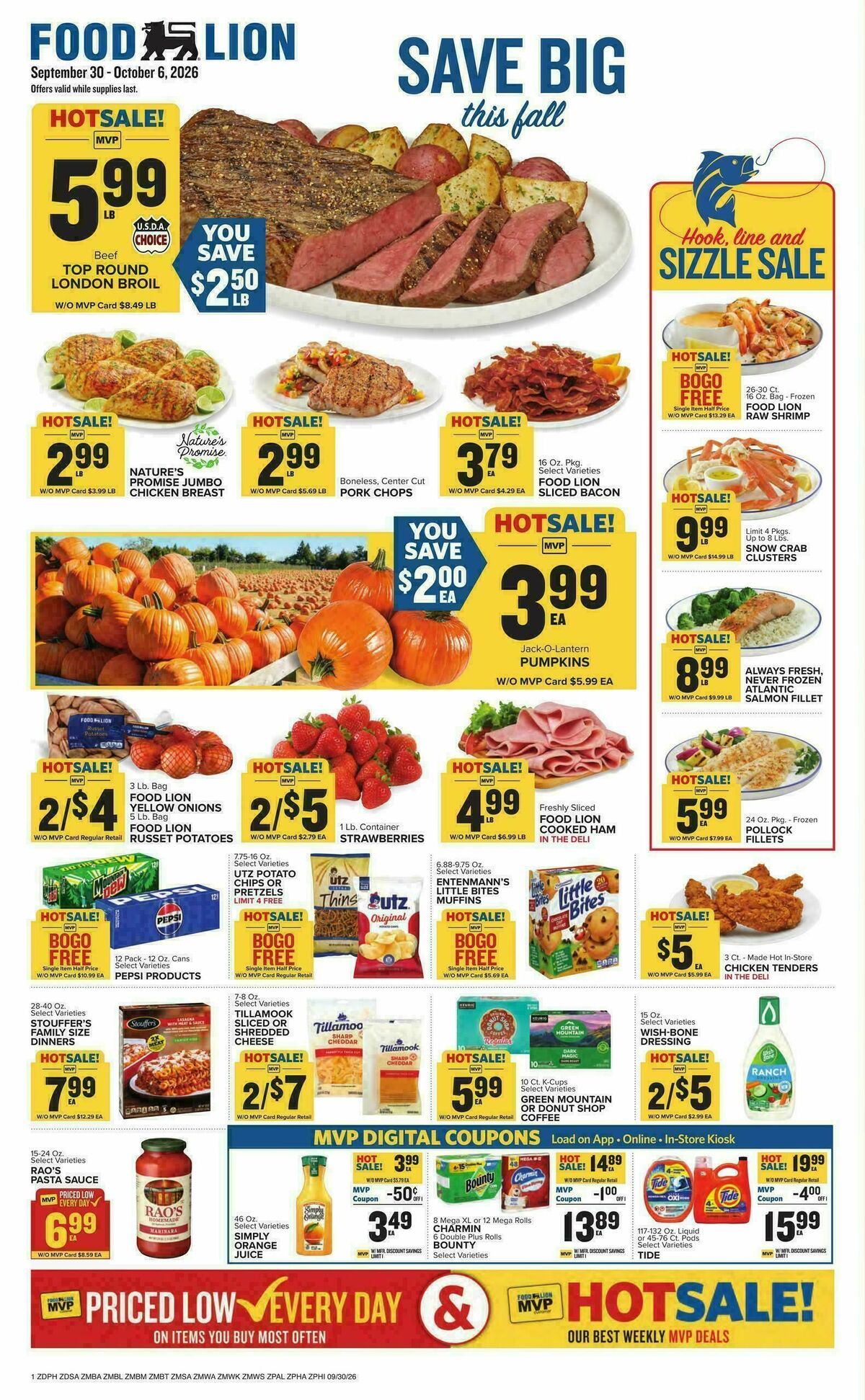 Food Lion Weekly Ad from September 30