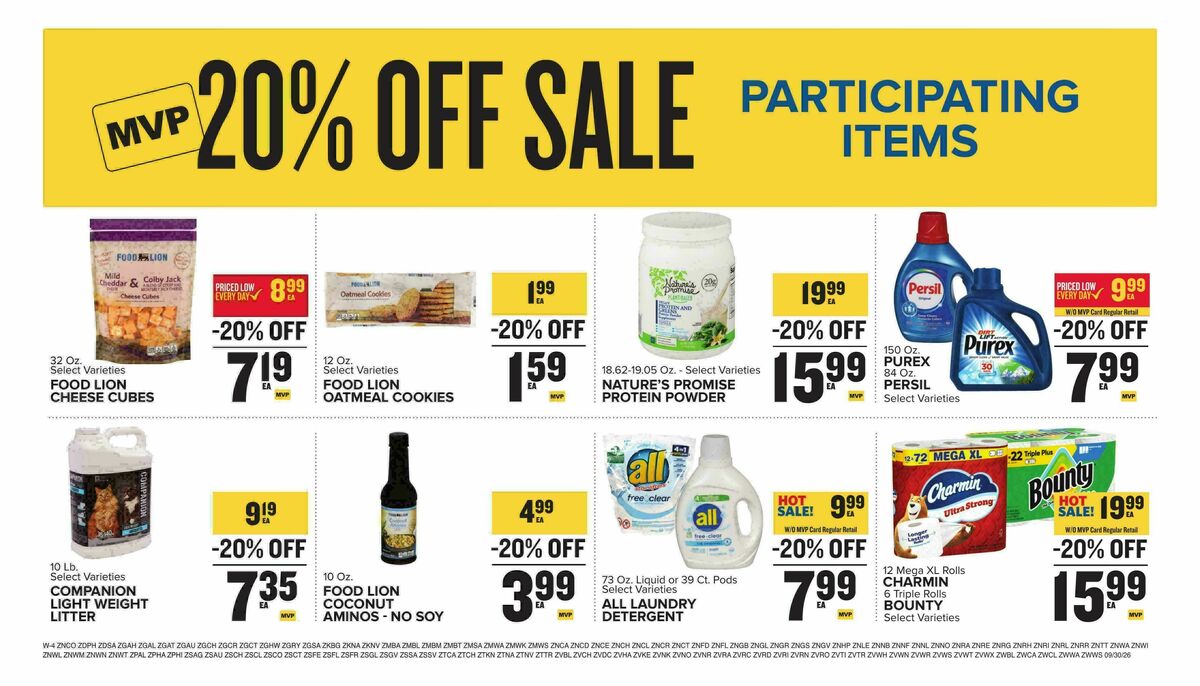 Food Lion Weekly Ad from September 30