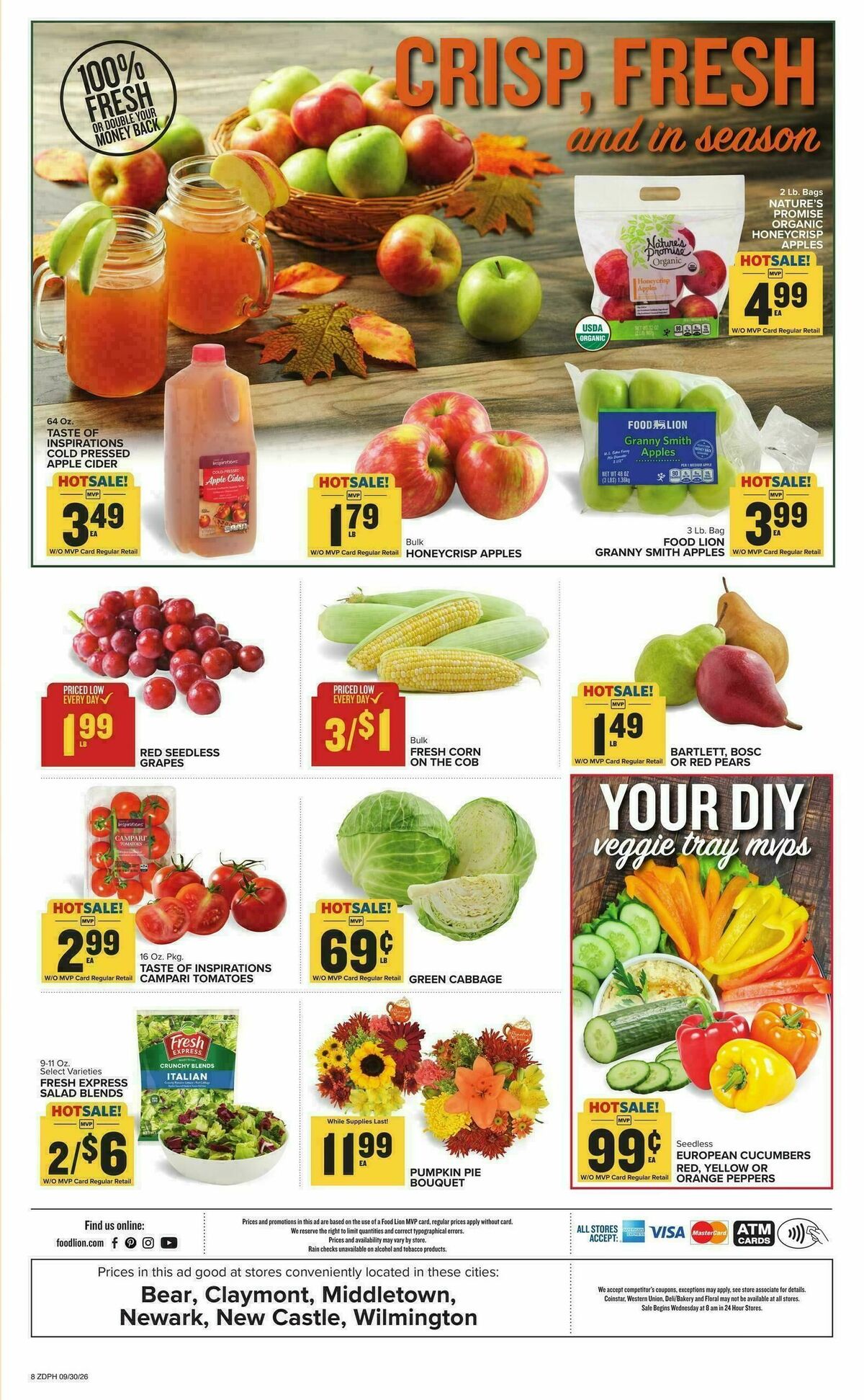 Food Lion Weekly Ad from September 30